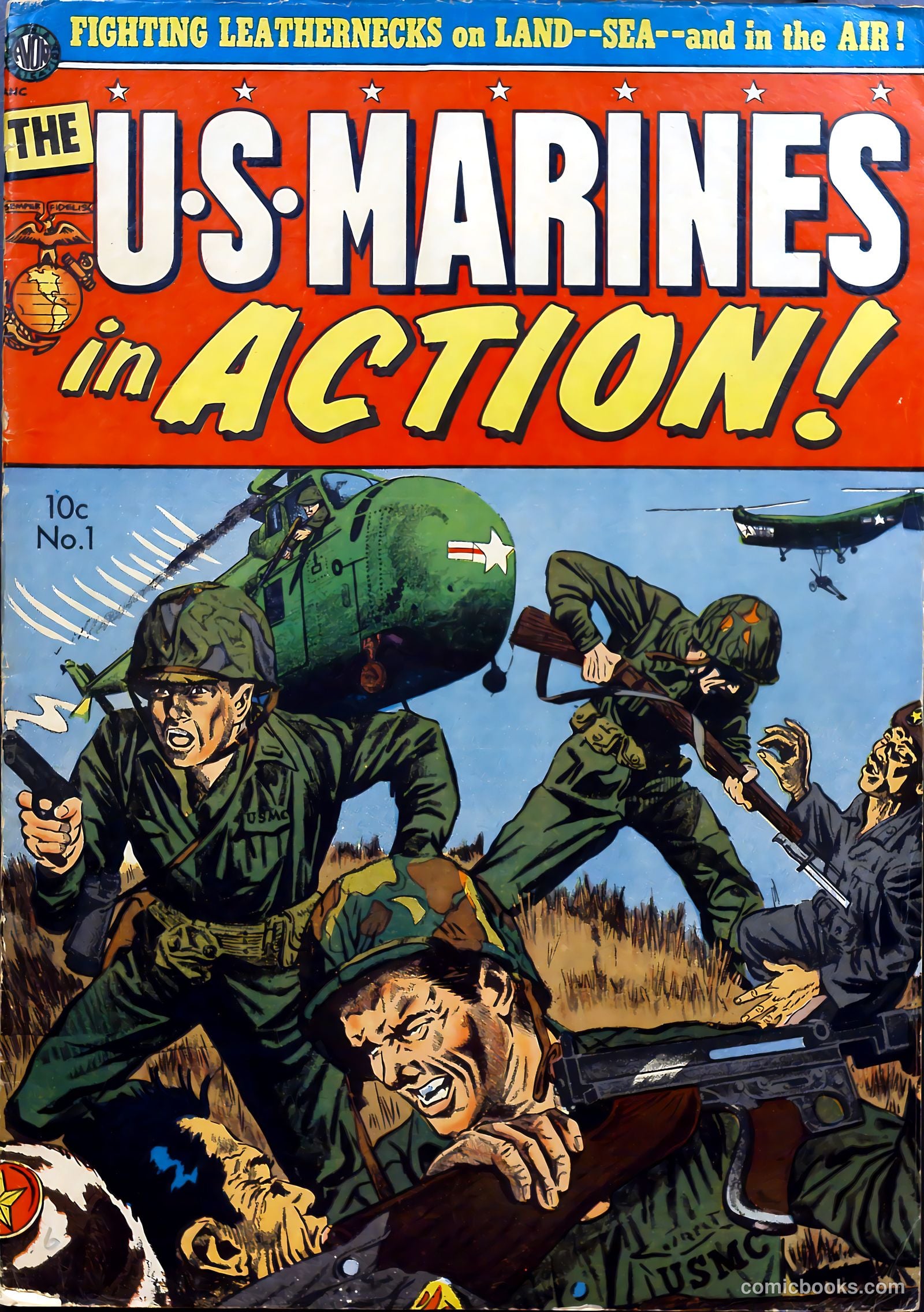 U.S. Marines in Action #1 — page 1 of 36