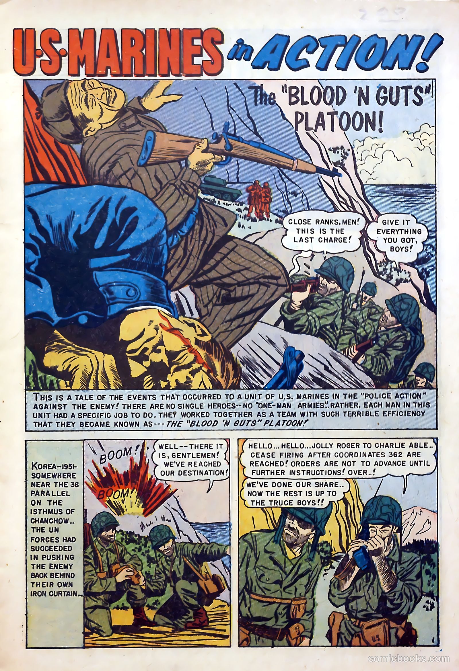 U.S. Marines in Action #1 — page 3 of 36
