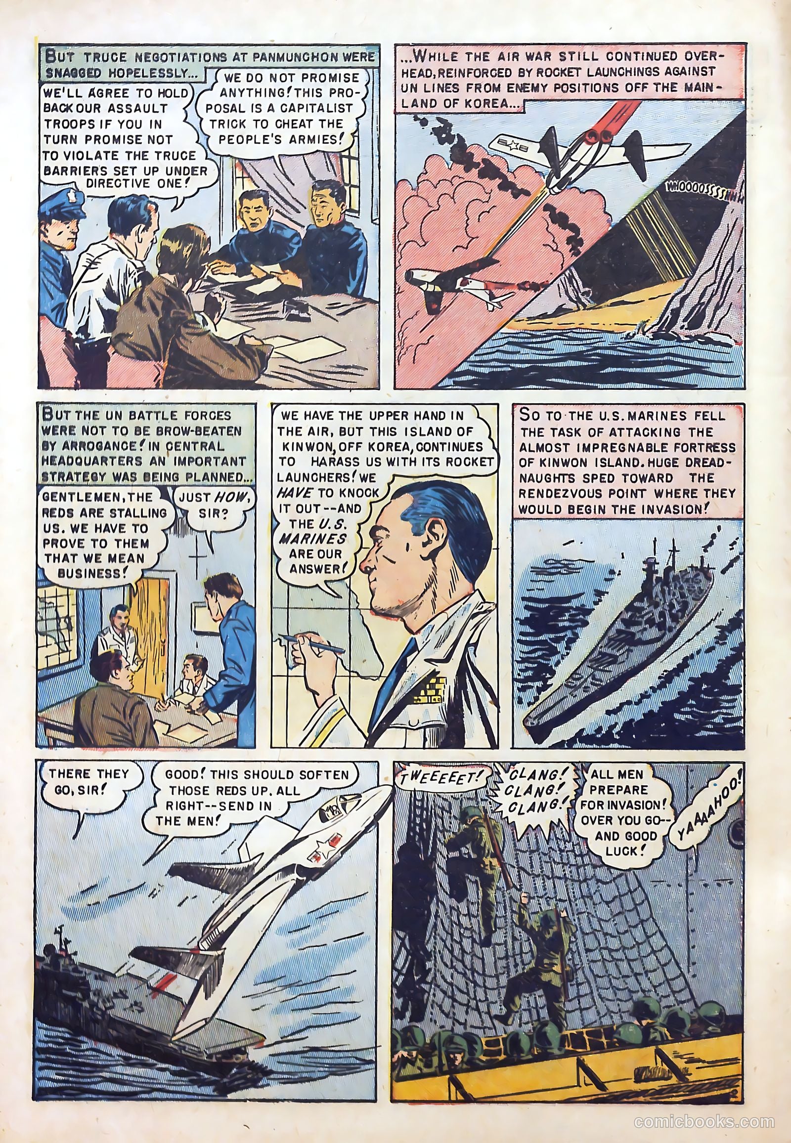 U.S. Marines in Action #1 — page 4 of 36