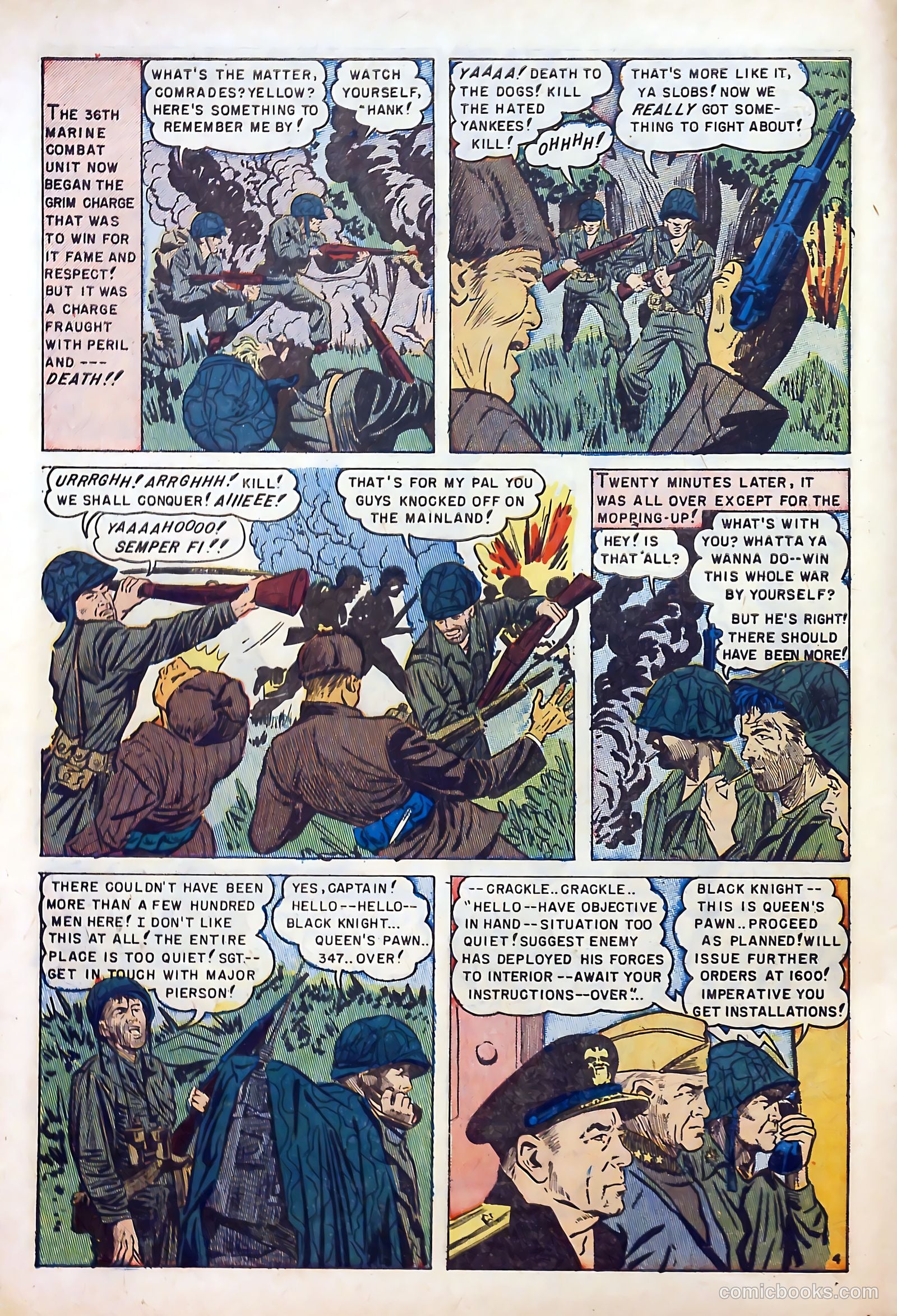 U.S. Marines in Action #1 — page 6 of 36