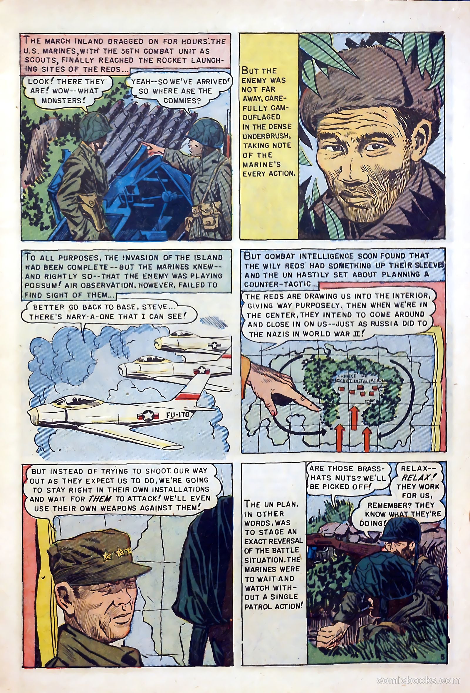 U.S. Marines in Action #1 — page 7 of 36