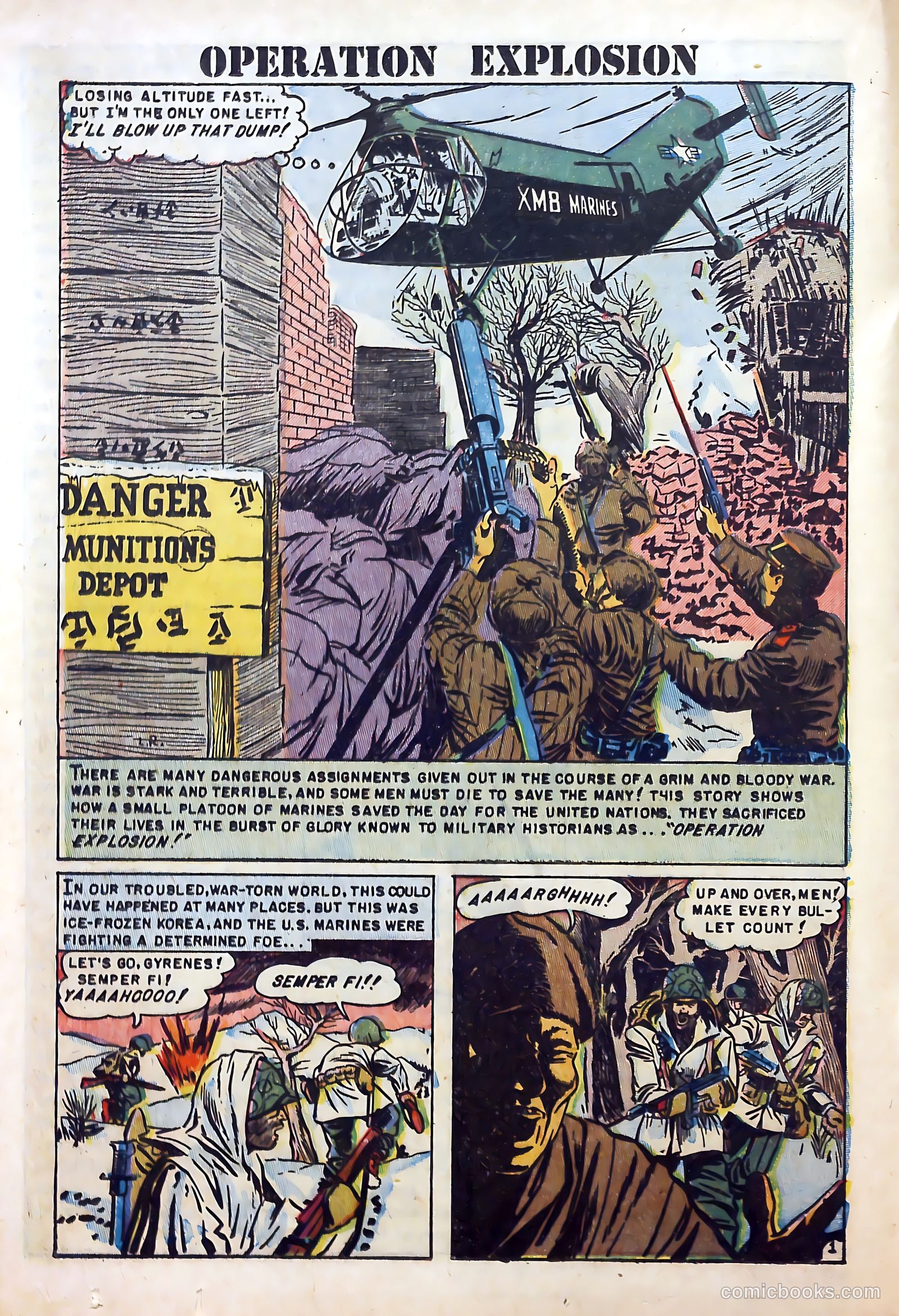 U.S. Marines in Action #1 — page 20 of 36
