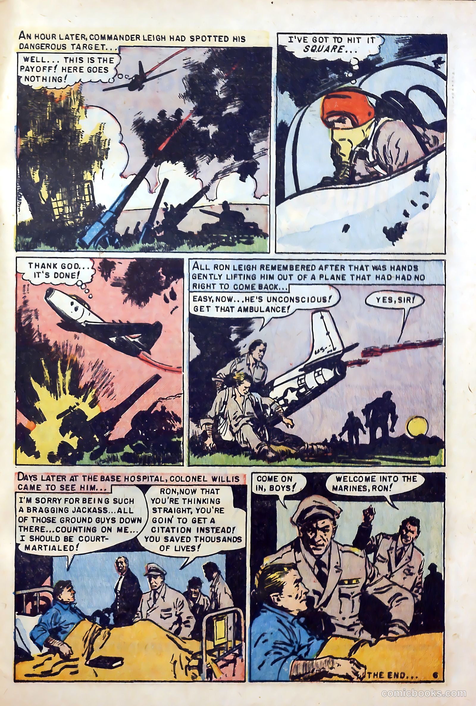 U.S. Marines in Action #1 — page 33 of 36
