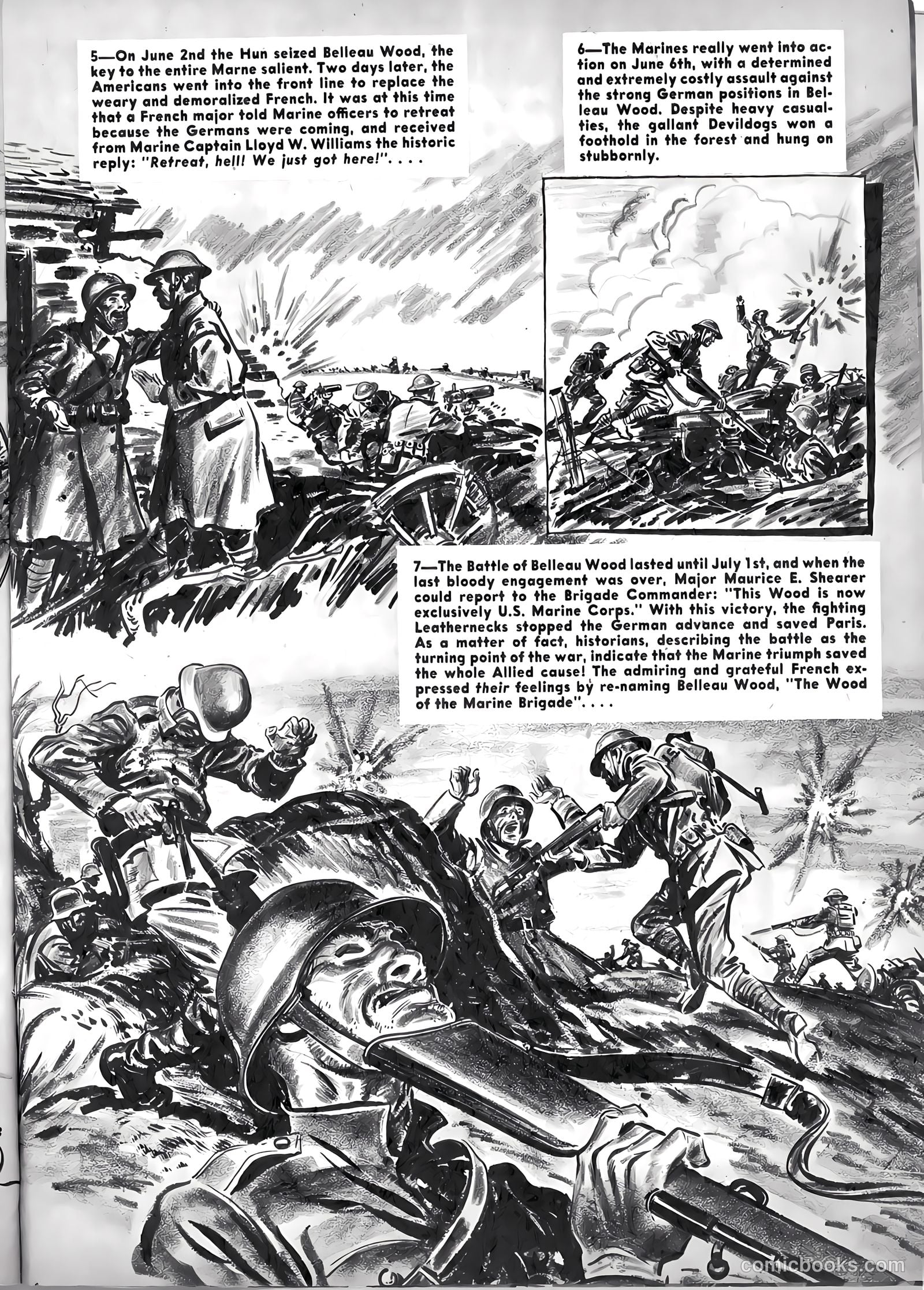U.S. Marines in Action #2 — page 35 of 52