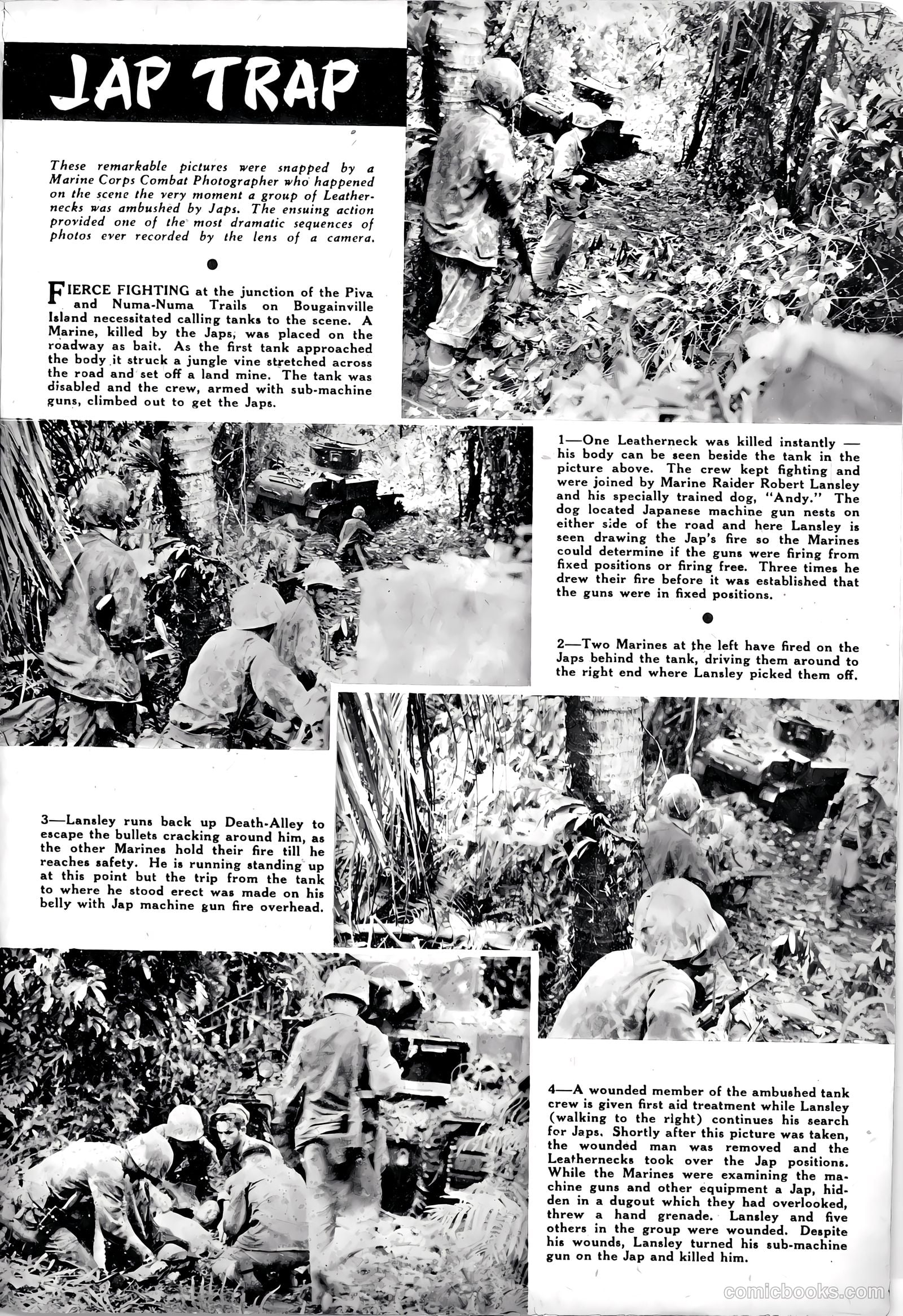 U.S. Marines in Action #3 — page 36 of 53