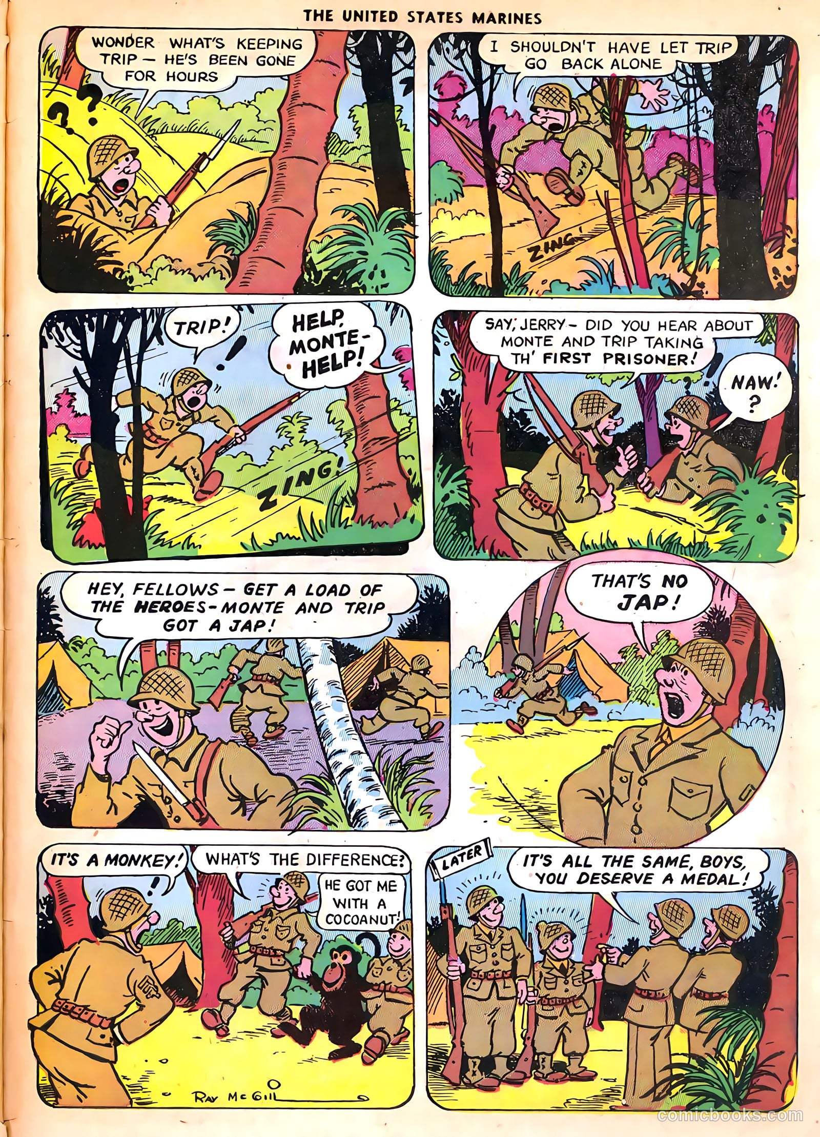 U.S. Marines in Action #3 — page 48 of 53