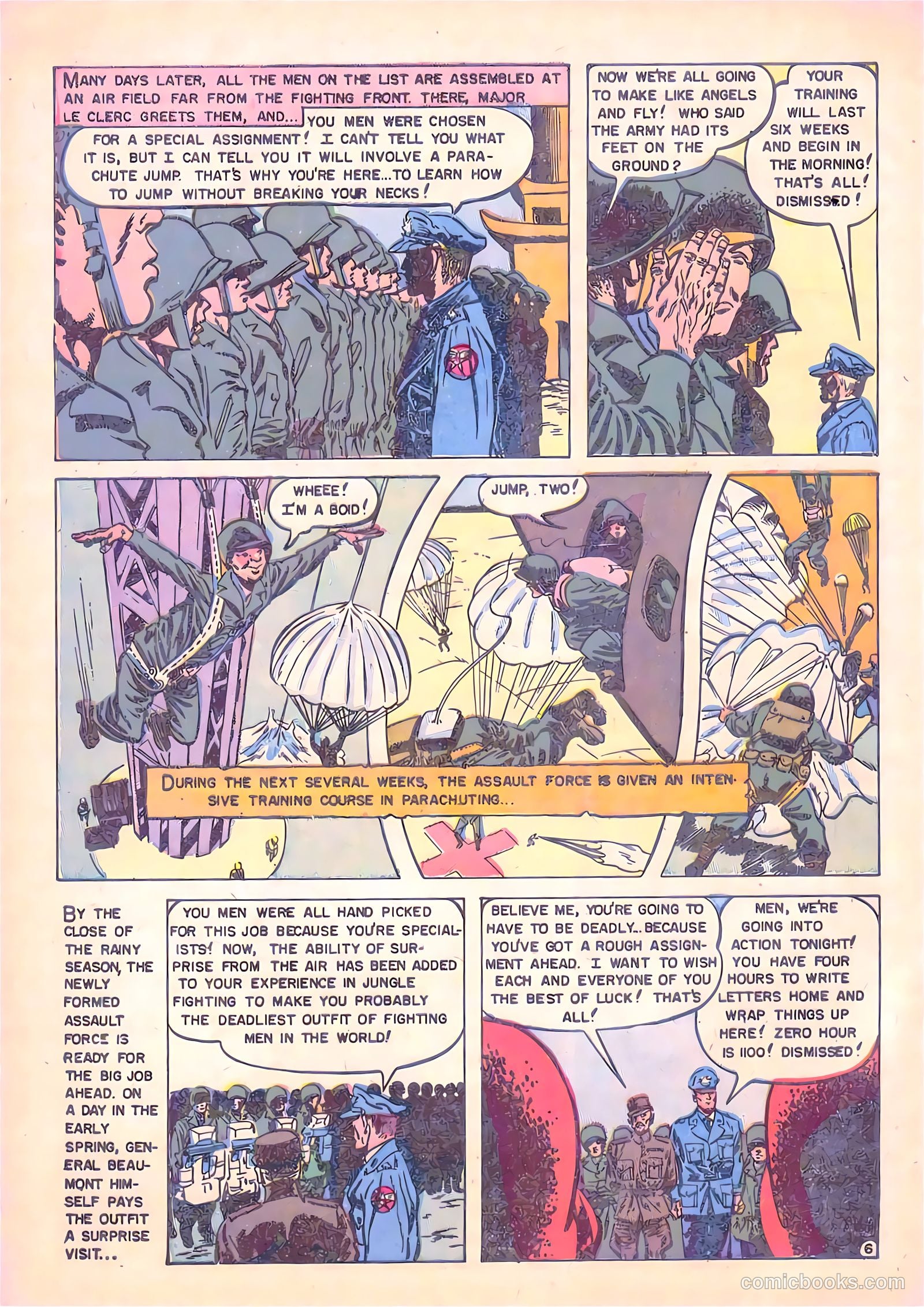 U.S. Paratroops #1 — page 8 of 36