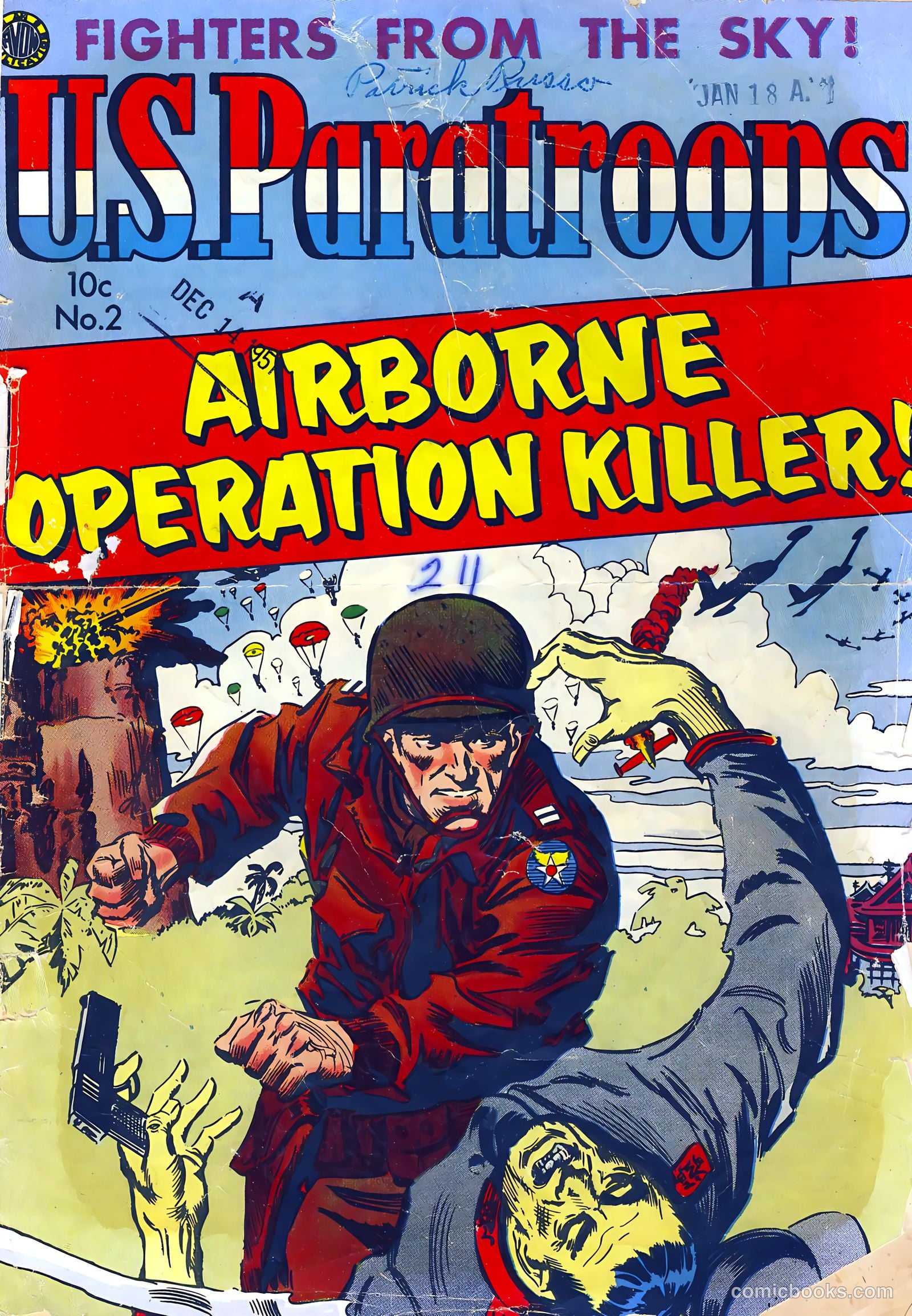 U.S. Paratroops #2 — page 1 of 36
