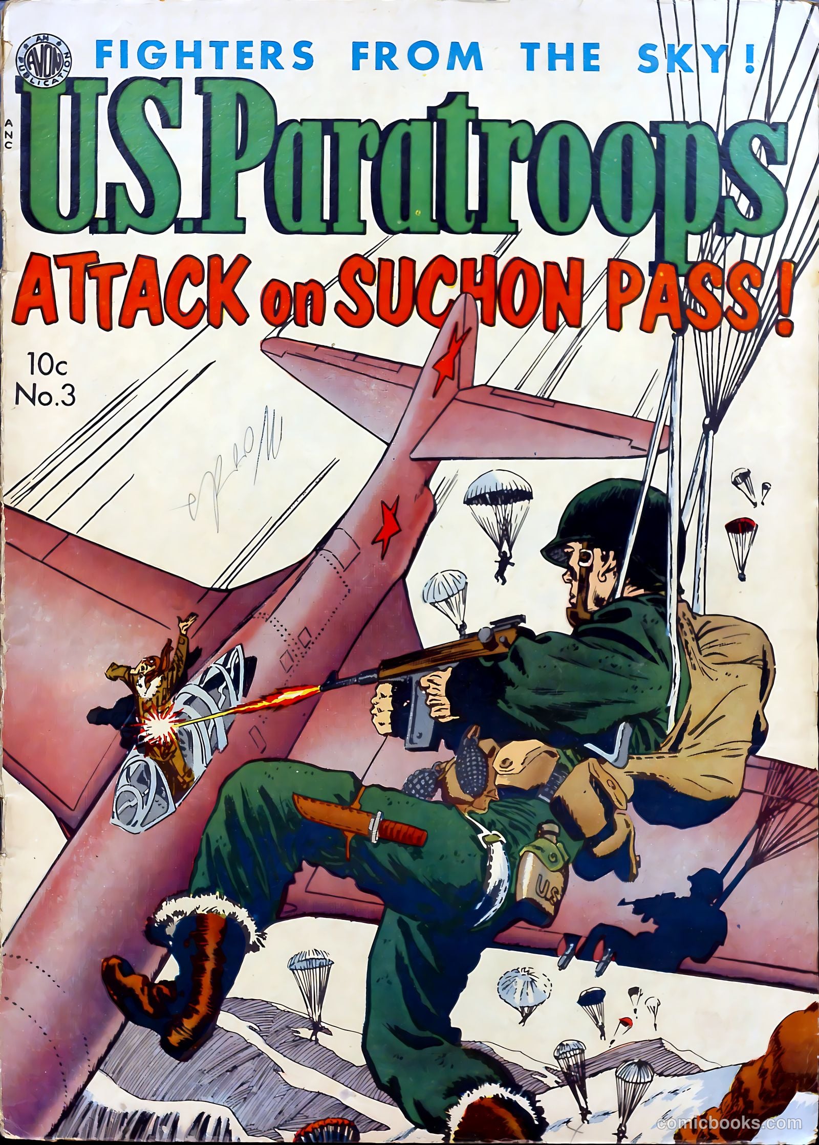 U.S. Paratroops #3 — page 1 of 36