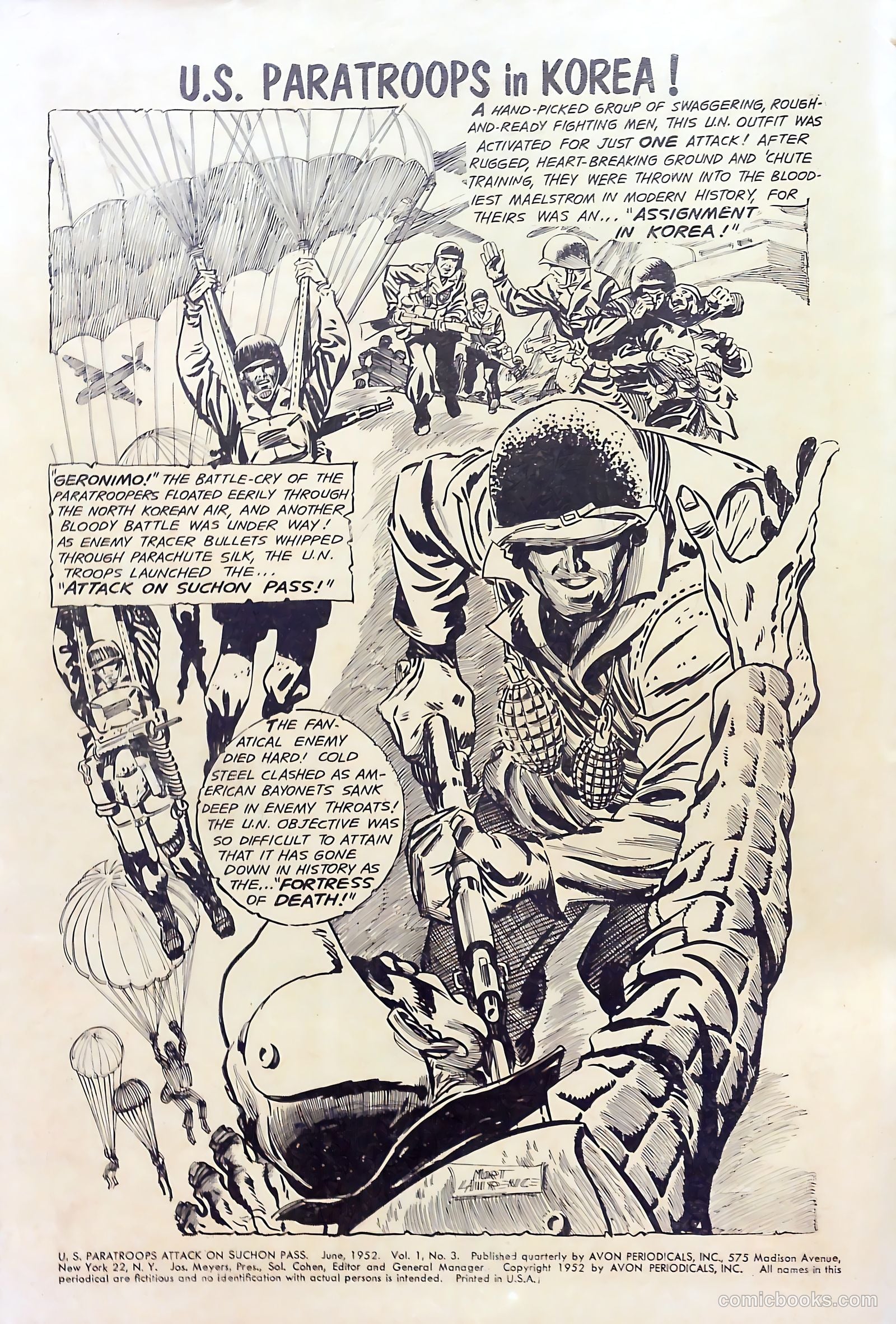 U.S. Paratroops #3 — page 2 of 36