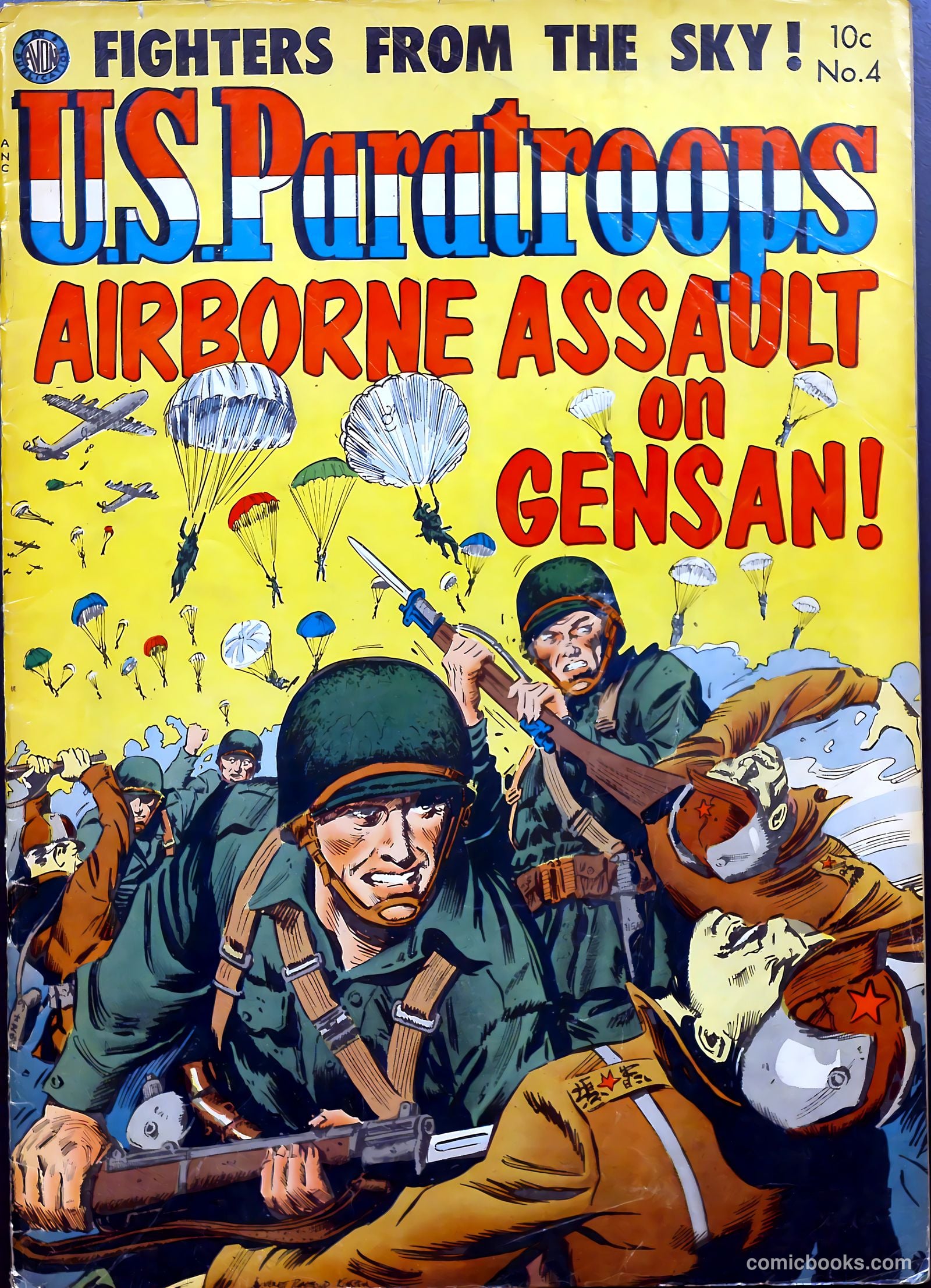 U.S. Paratroops #4 — page 1 of 36