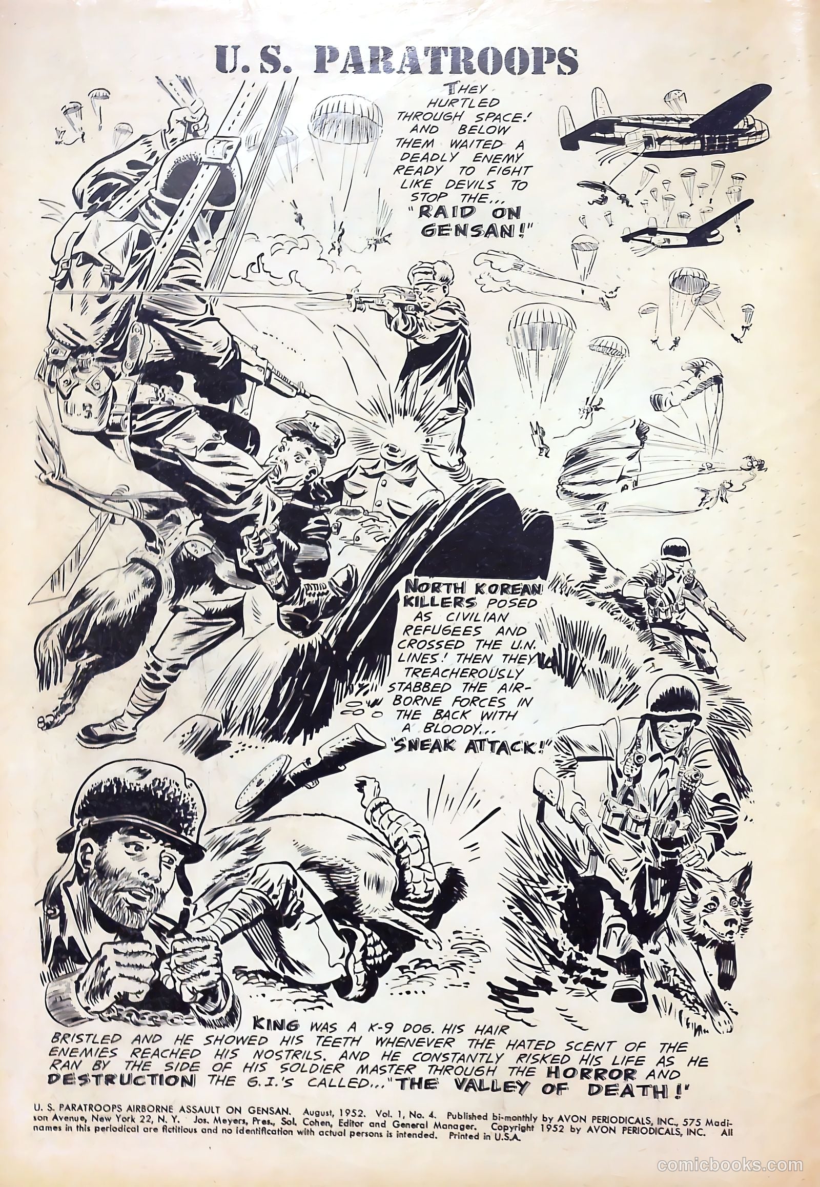 U.S. Paratroops #4 — page 2 of 36