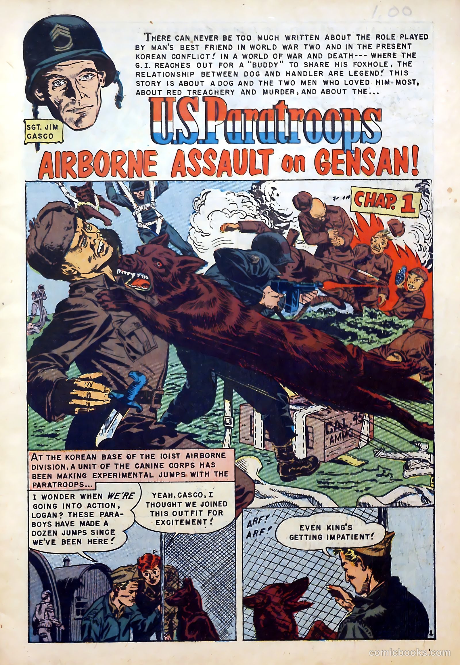 U.S. Paratroops #4 — page 3 of 36