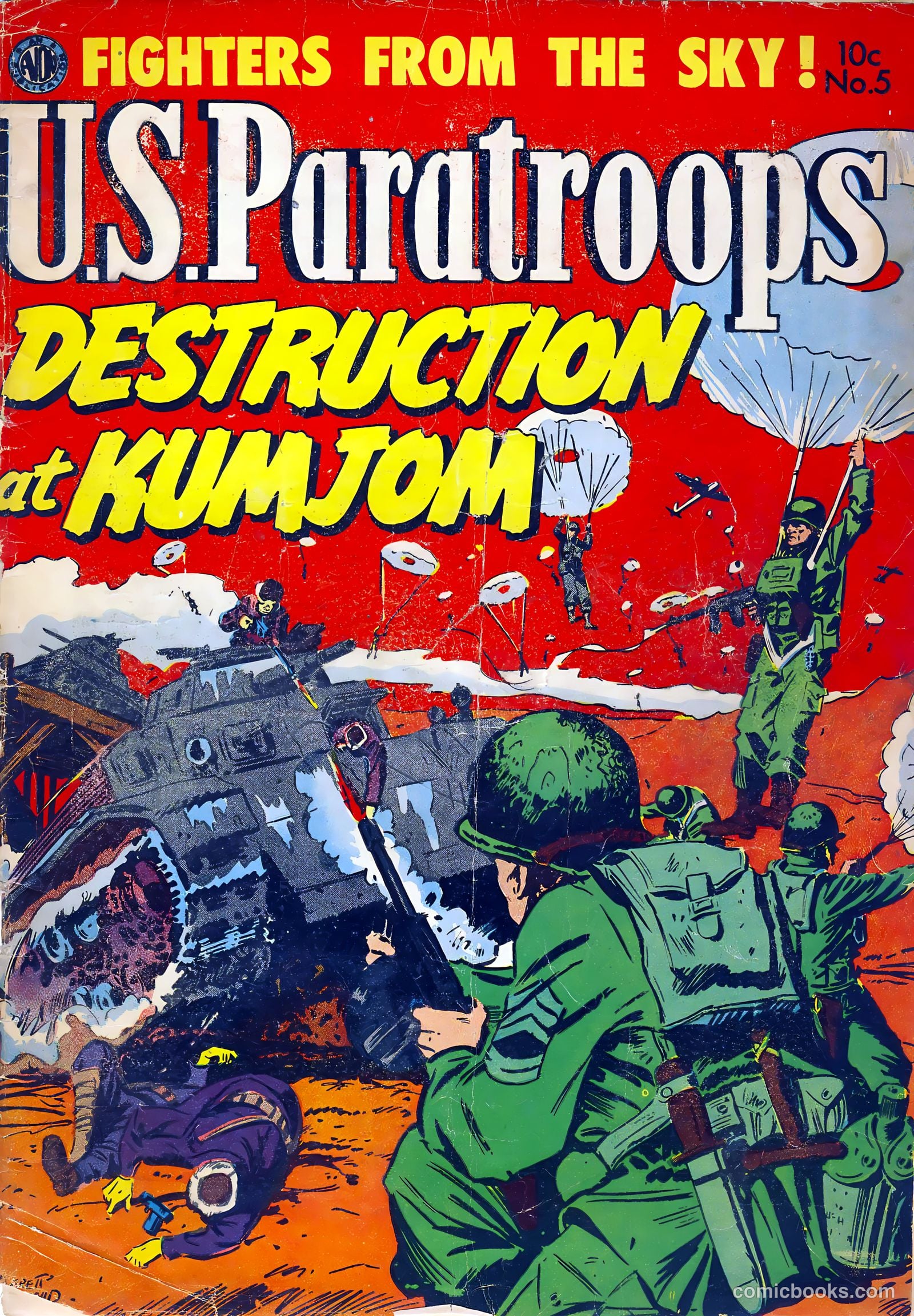 U.S. Paratroops #5 — page 1 of 36