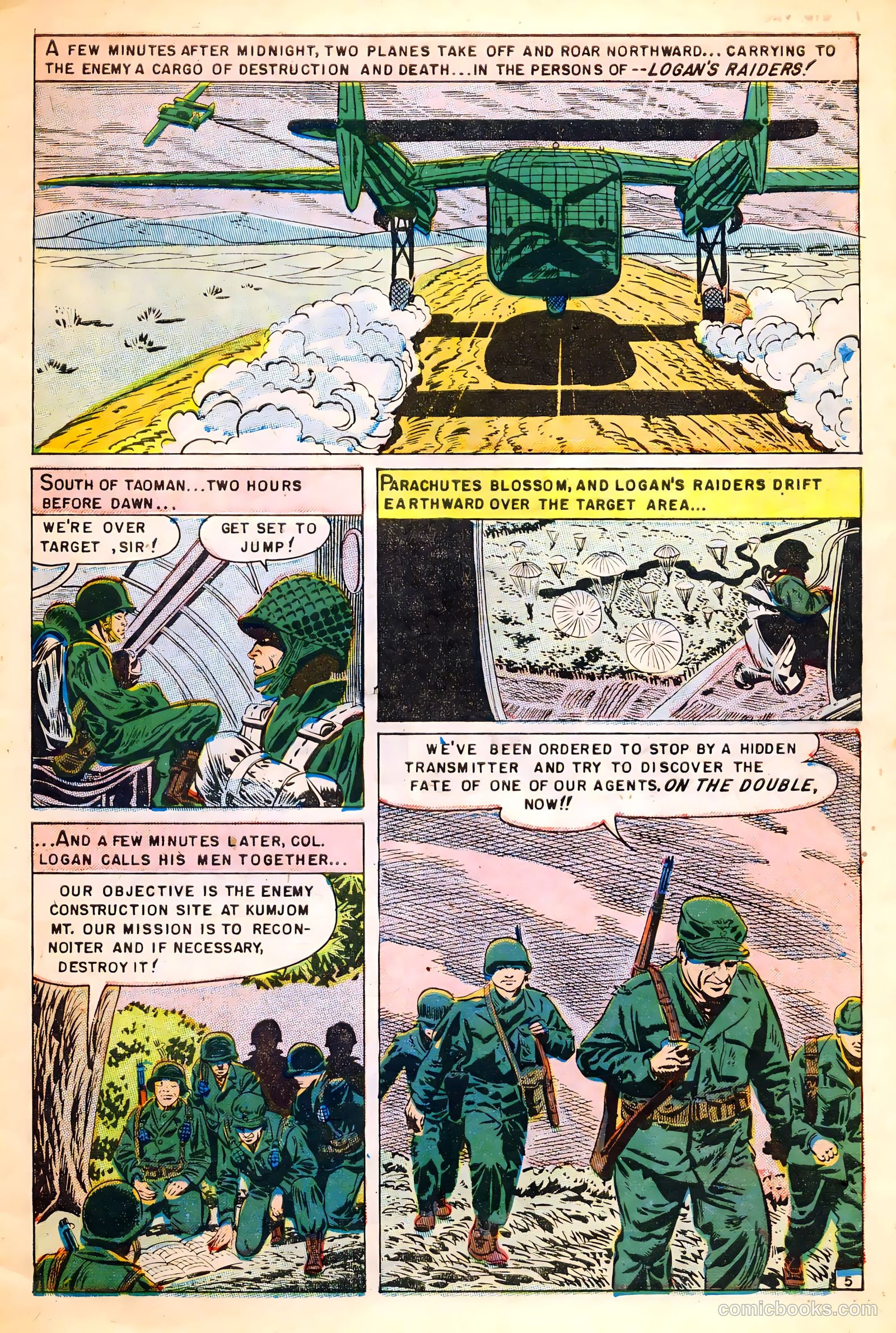 U.S. Paratroops #5 — page 7 of 36