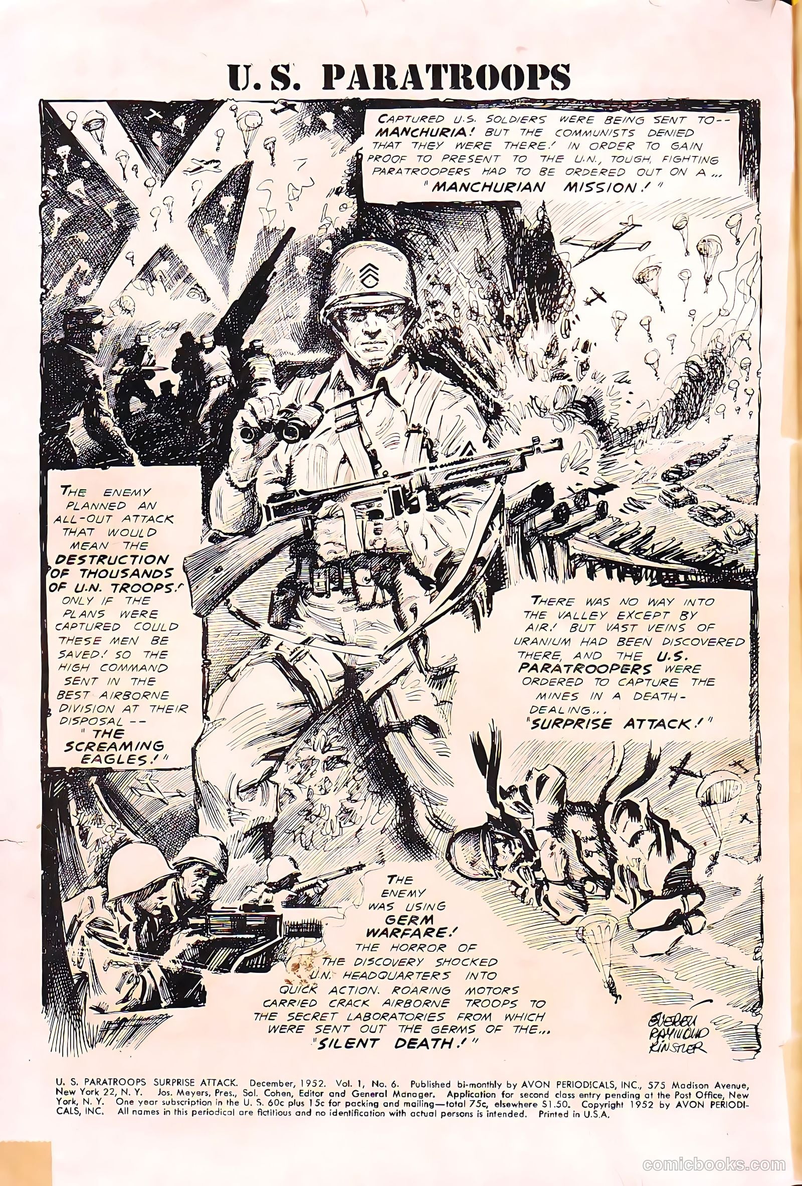 U.S. Paratroops #6 — page 2 of 36