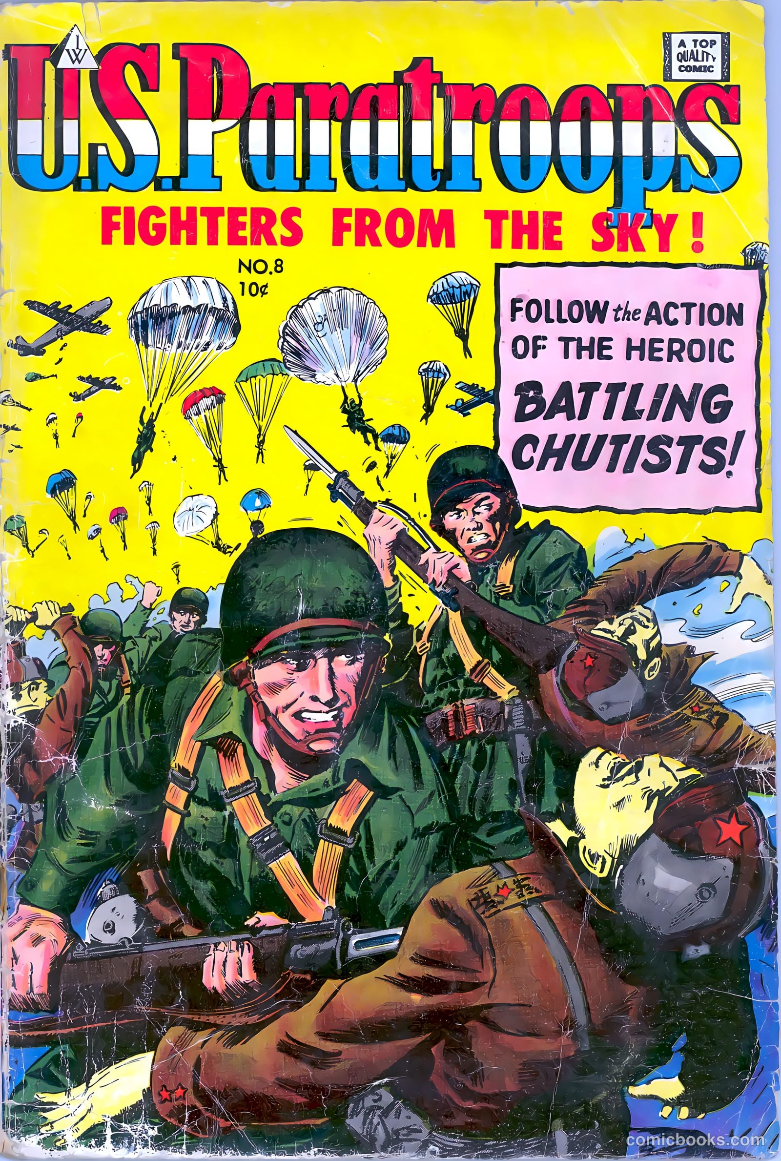 U.S. Paratroops #8 — page 1 of 36