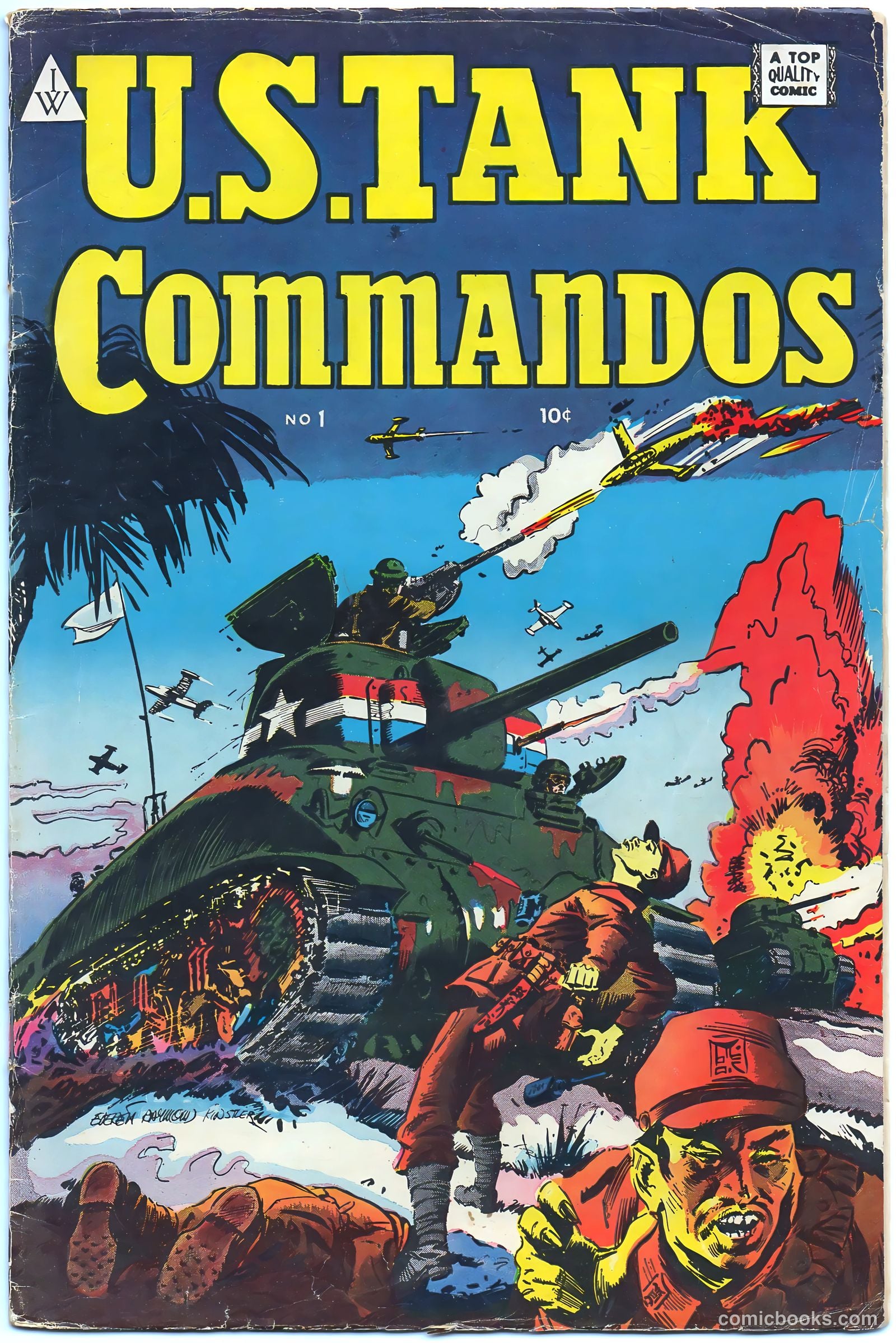 U.S. Tank Commandos #1 — page 1 of 36