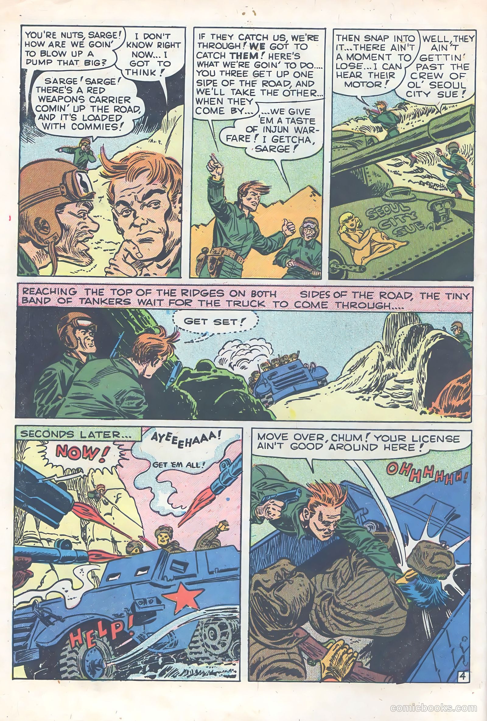 U.S. Tank Commandos #1 — page 6 of 36