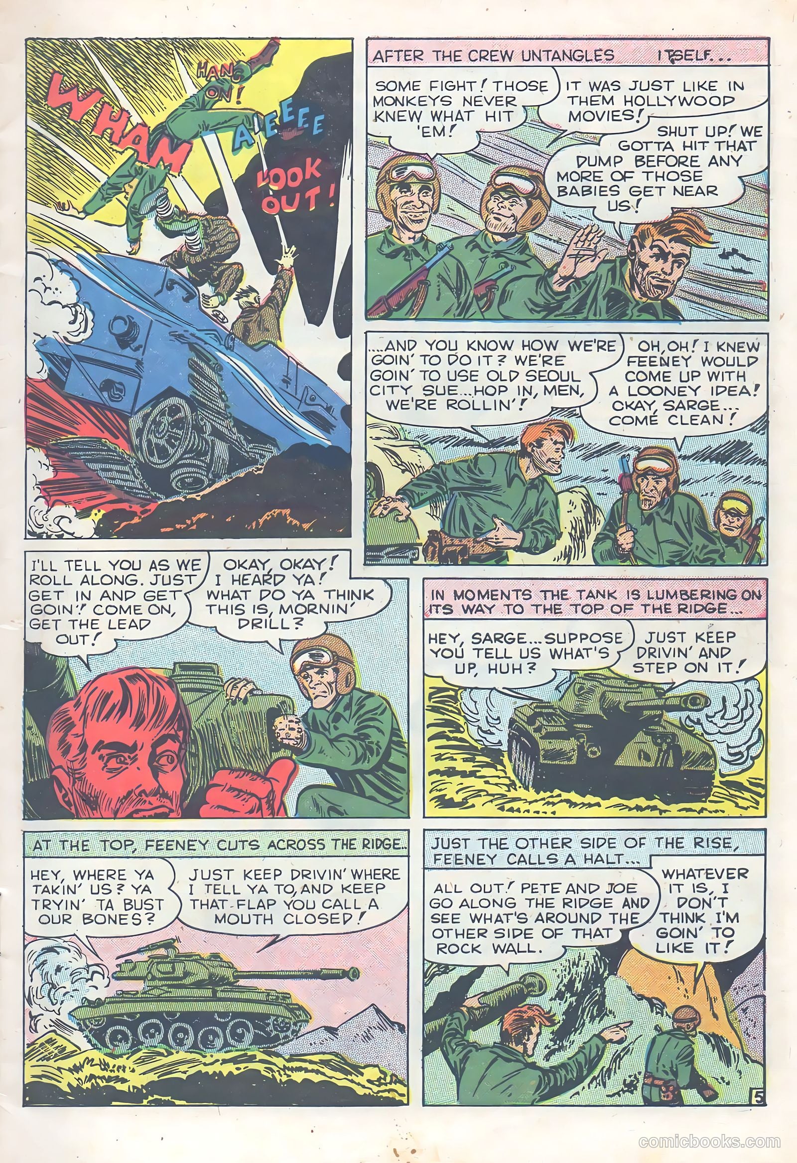 U.S. Tank Commandos #1 — page 7 of 36