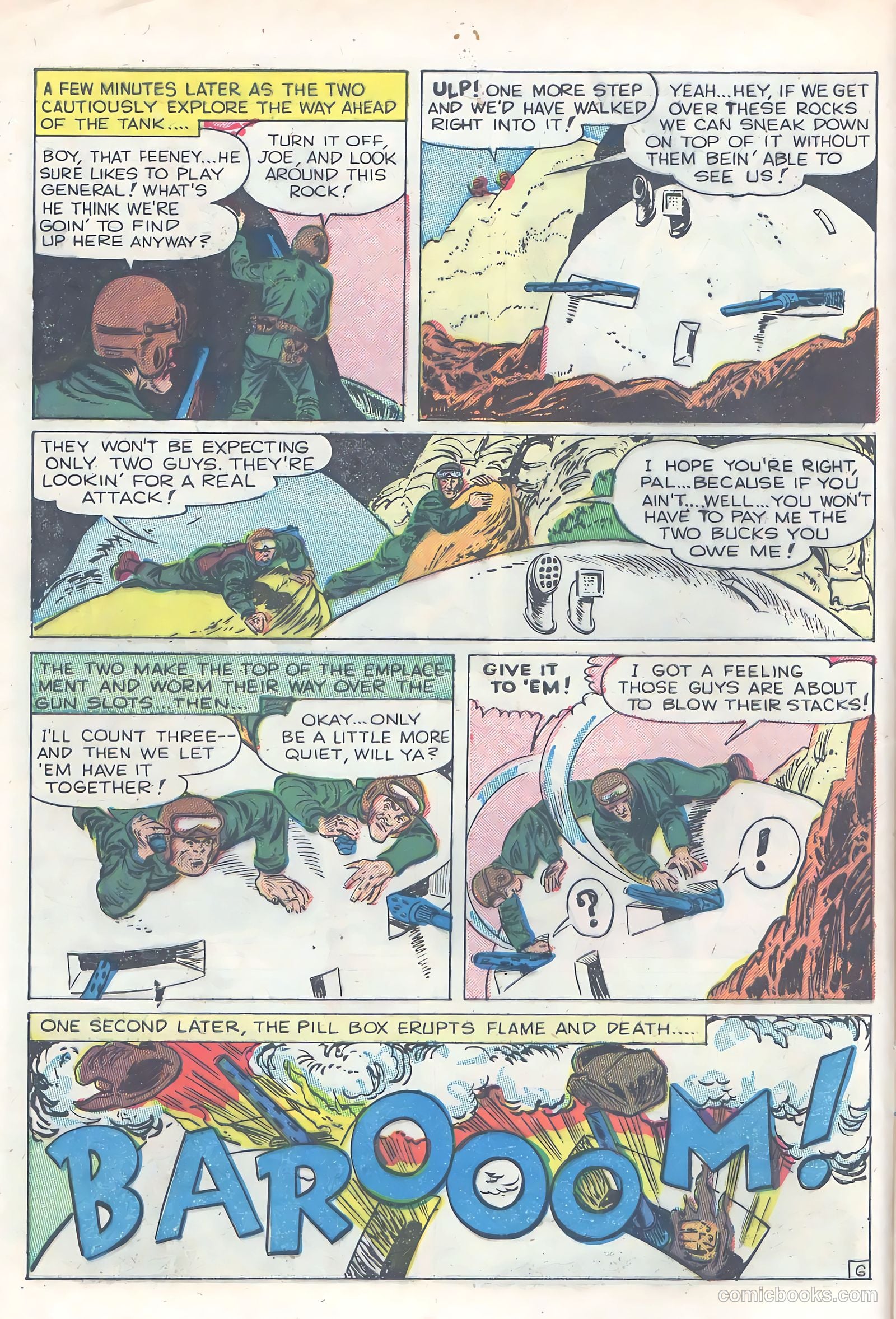 U.S. Tank Commandos #1 — page 8 of 36