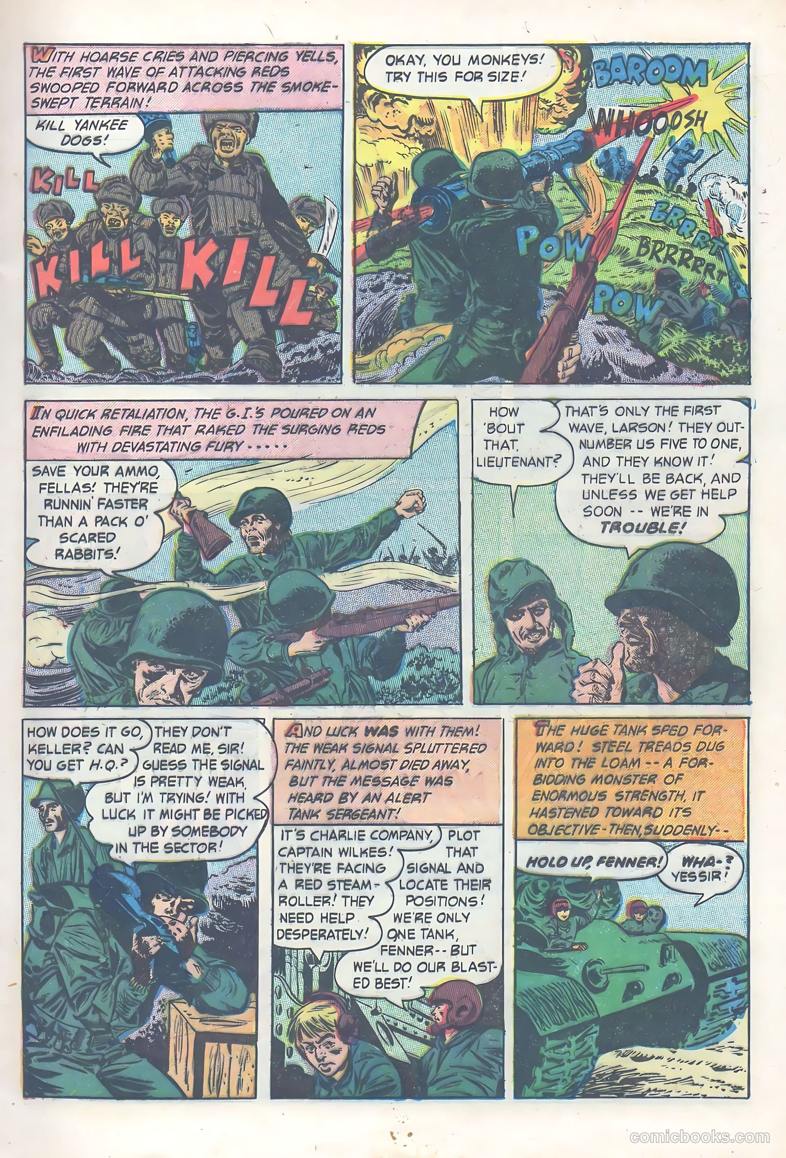 U.S. Tank Commandos #1 — page 13 of 36