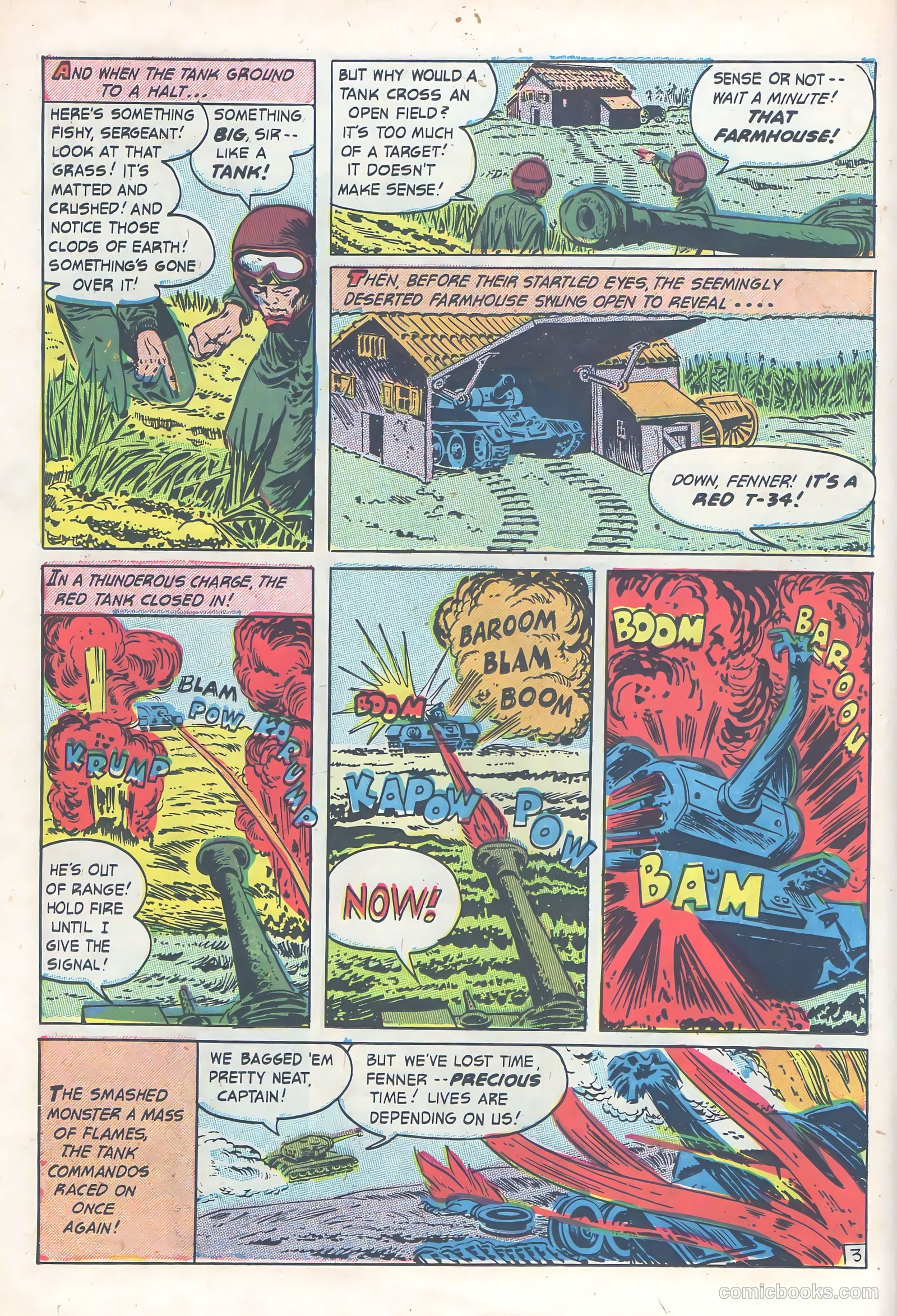 U.S. Tank Commandos #1 — page 14 of 36