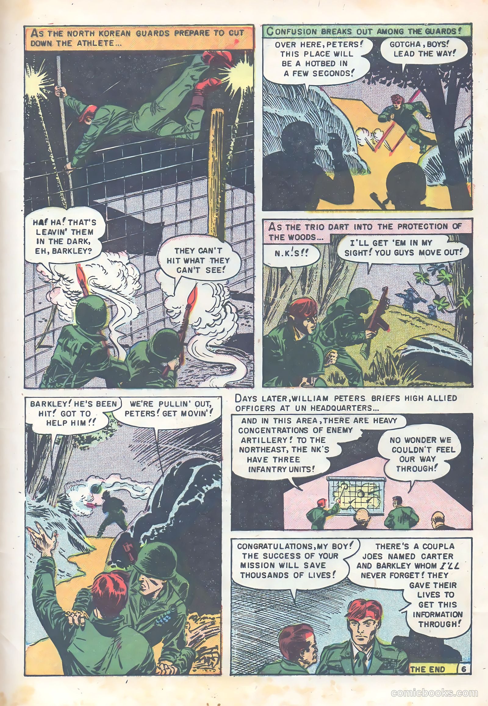 U.S. Tank Commandos #1 — page 33 of 36