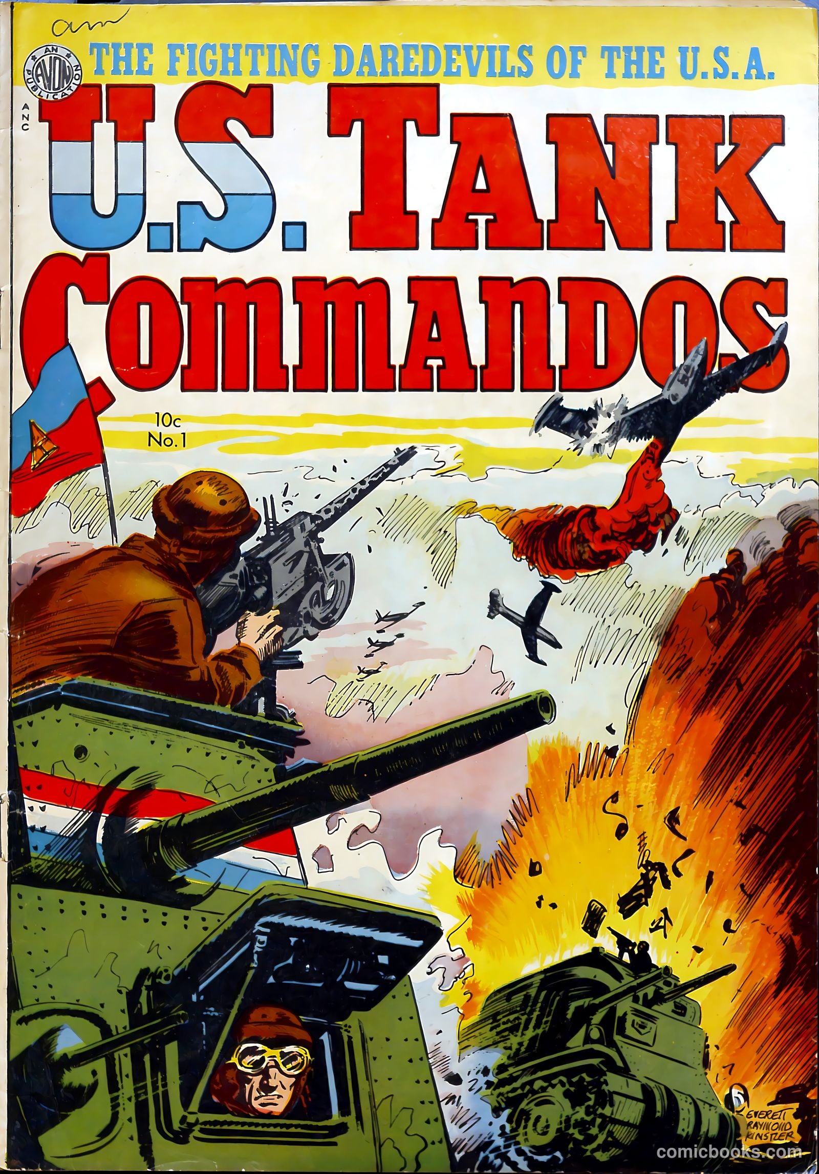 U.S. Tank Commandos #1 — page 1 of 36