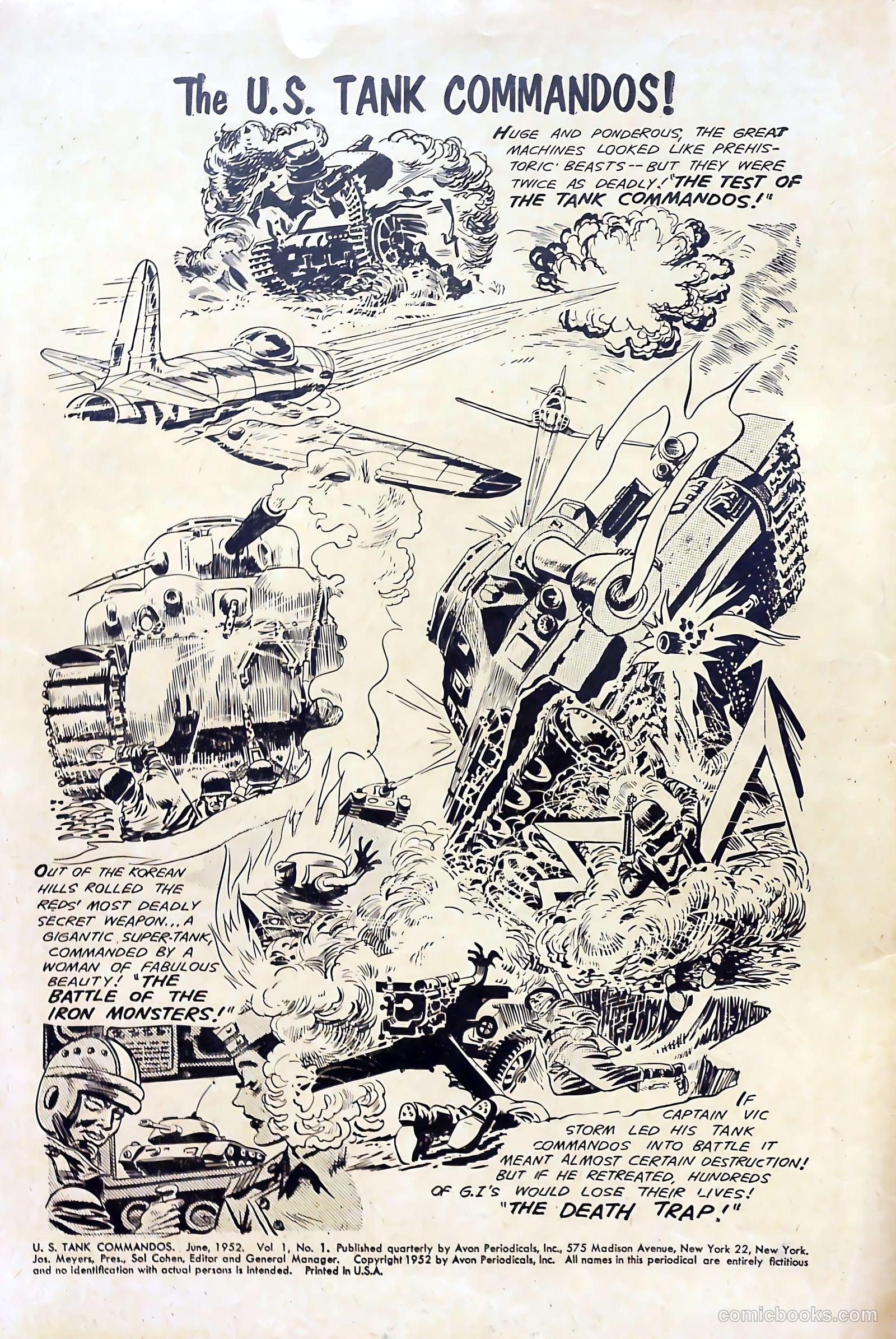U.S. Tank Commandos #1 — page 2 of 36