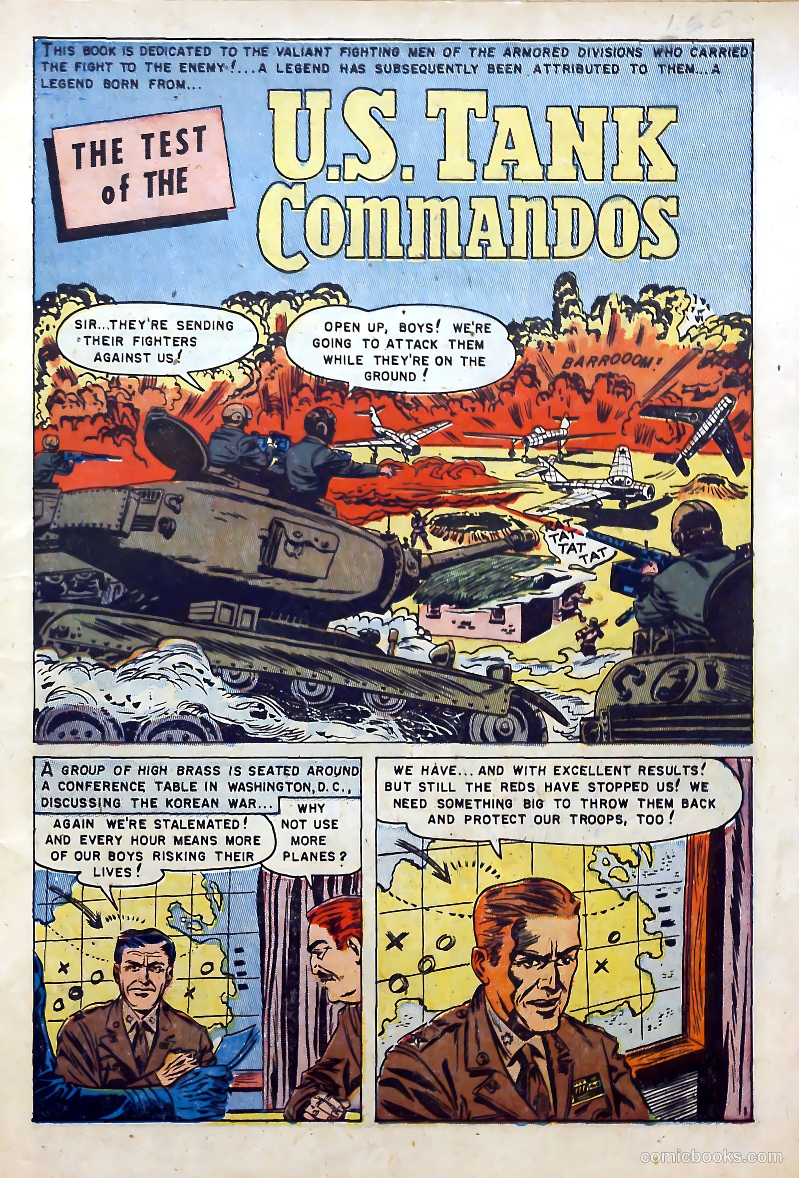 U.S. Tank Commandos #1 — page 3 of 36