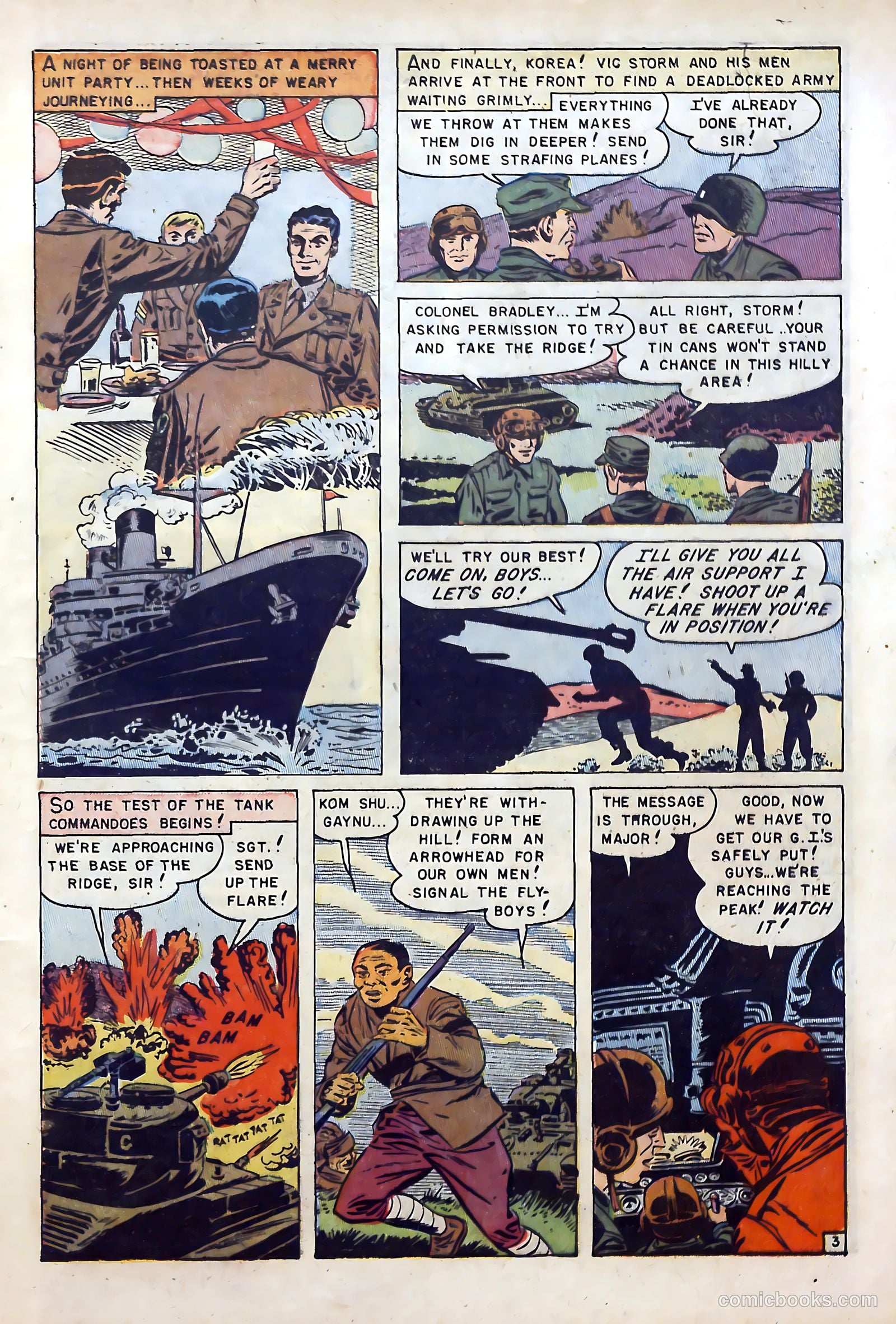 U.S. Tank Commandos #1 — page 5 of 36