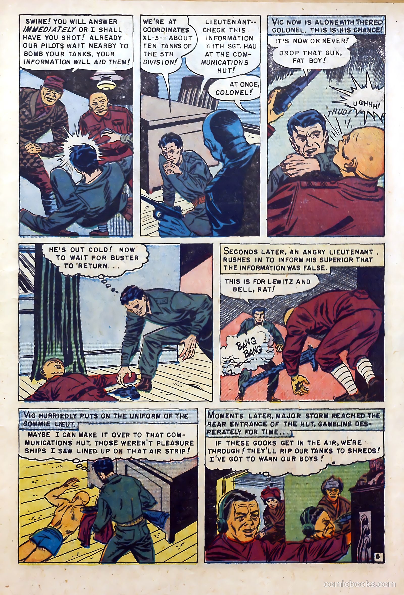 U.S. Tank Commandos #1 — page 7 of 36