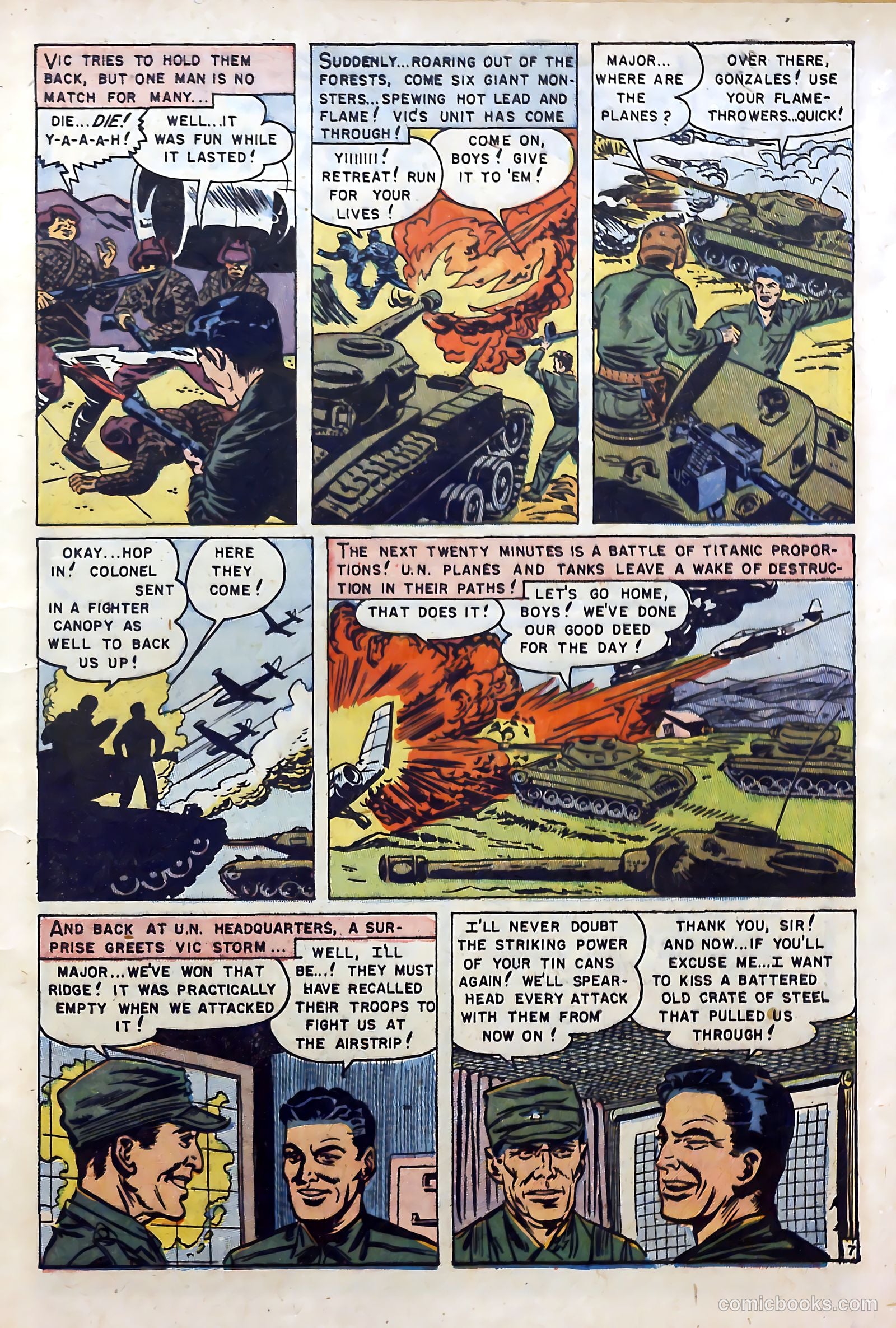 U.S. Tank Commandos #1 — page 9 of 36