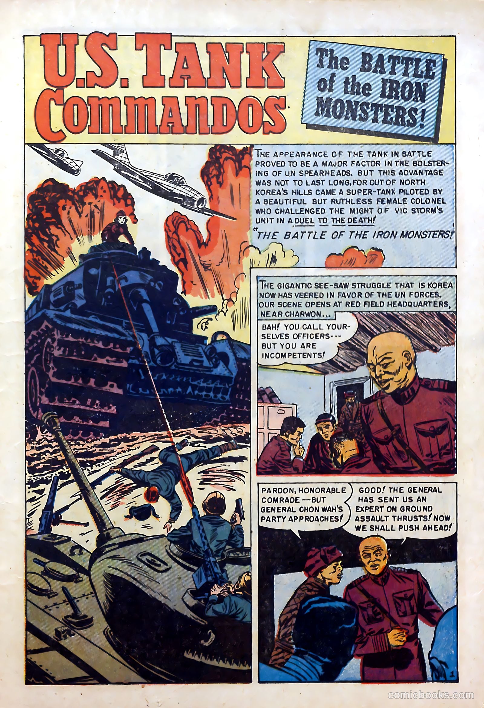 U.S. Tank Commandos #1 — page 11 of 36