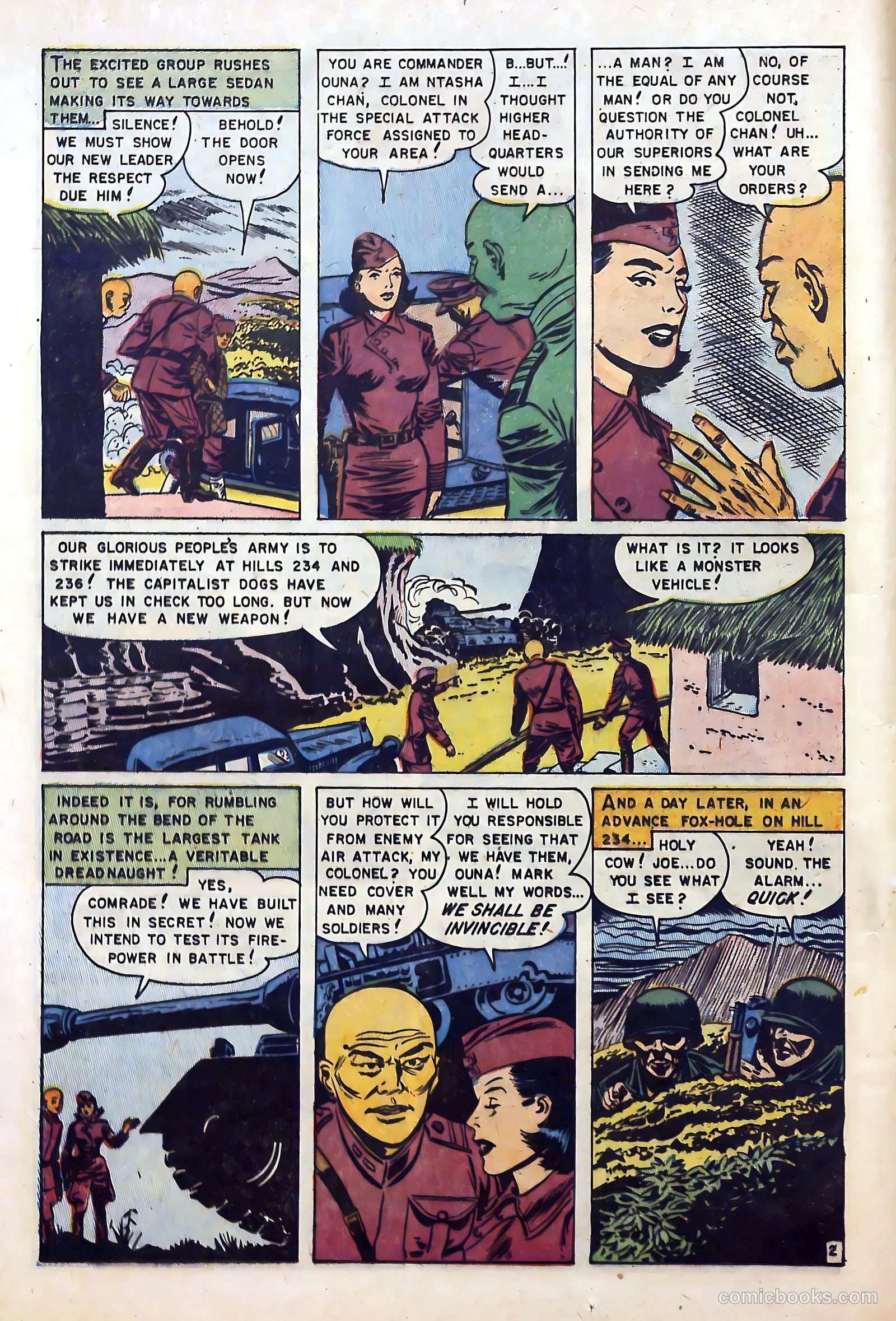 U.S. Tank Commandos #1 — page 12 of 36