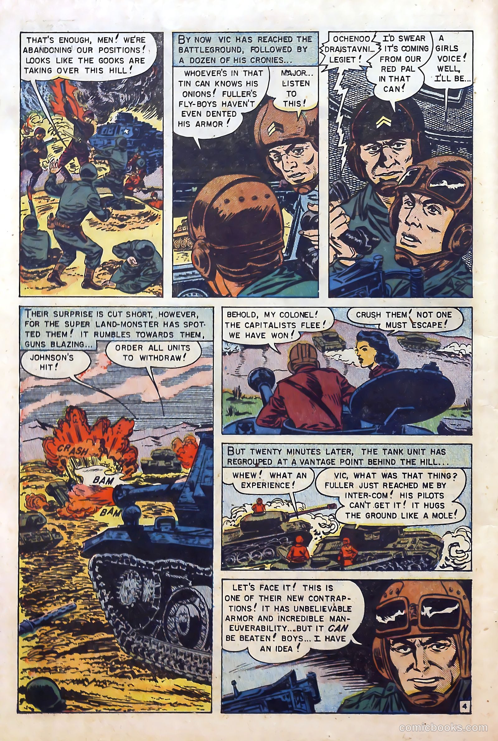 U.S. Tank Commandos #1 — page 14 of 36