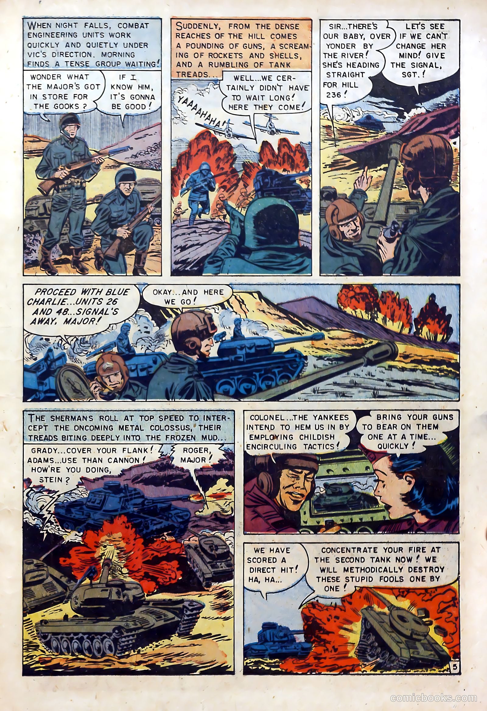 U.S. Tank Commandos #1 — page 15 of 36