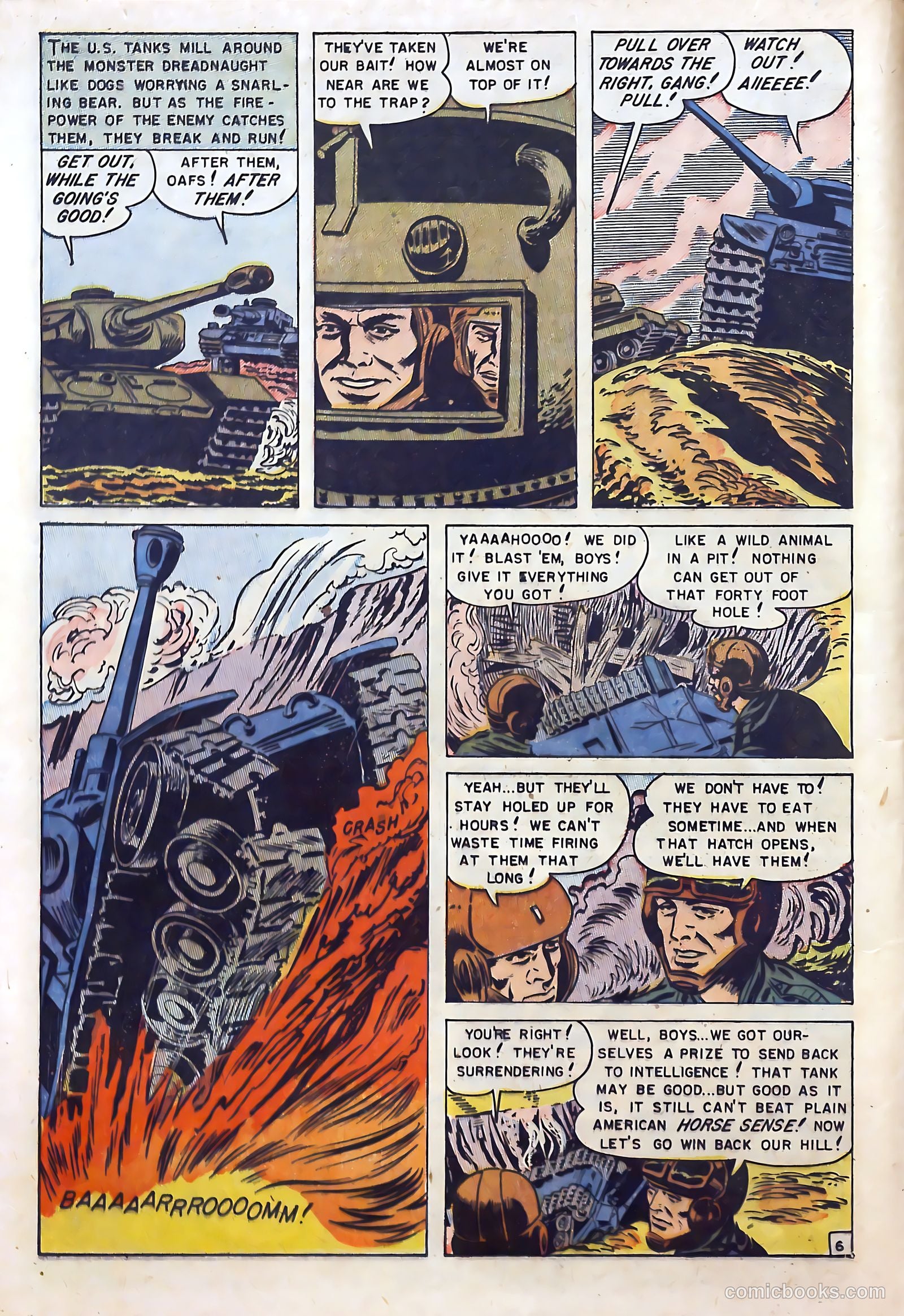 U.S. Tank Commandos #1 — page 16 of 36