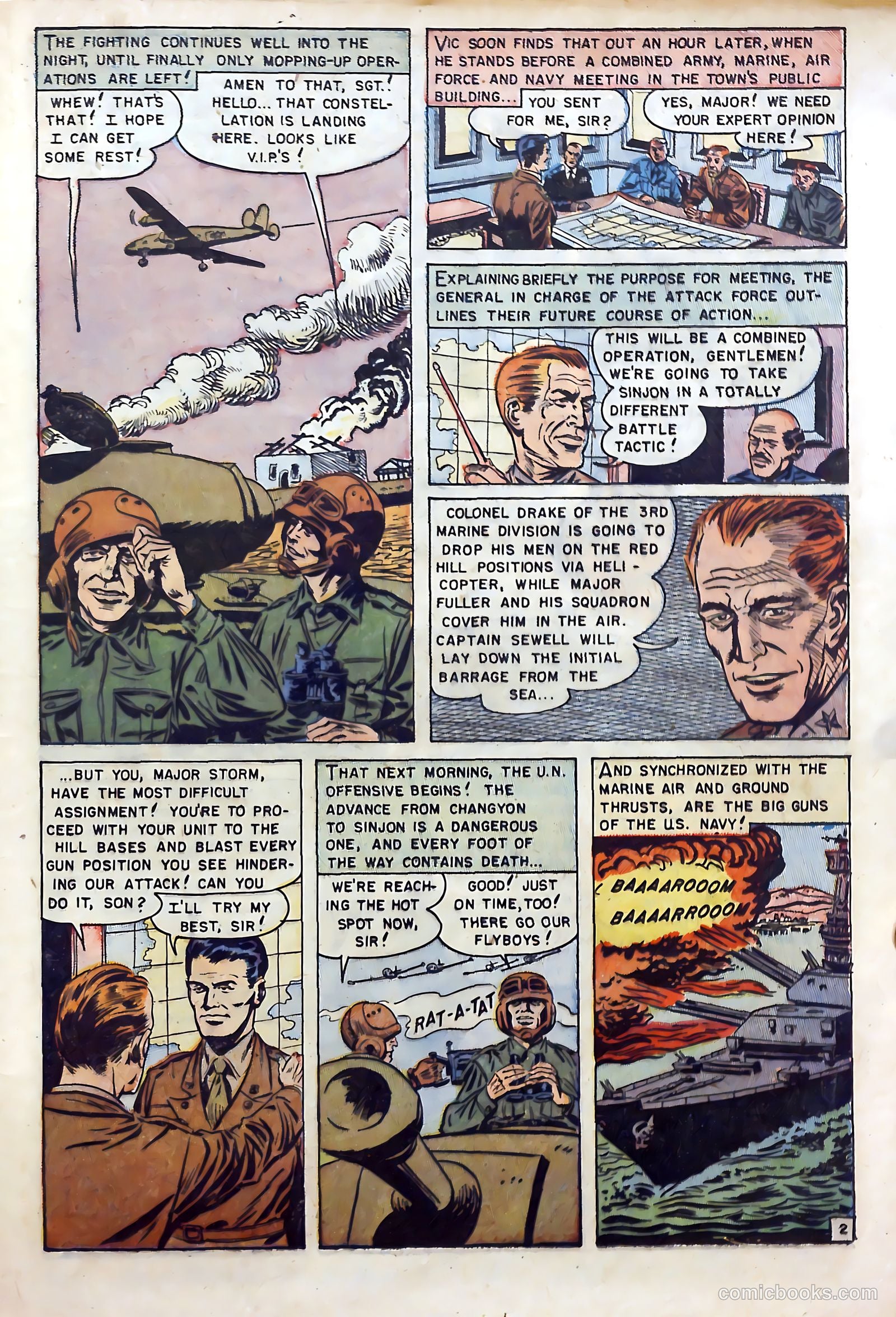 U.S. Tank Commandos #1 — page 21 of 36