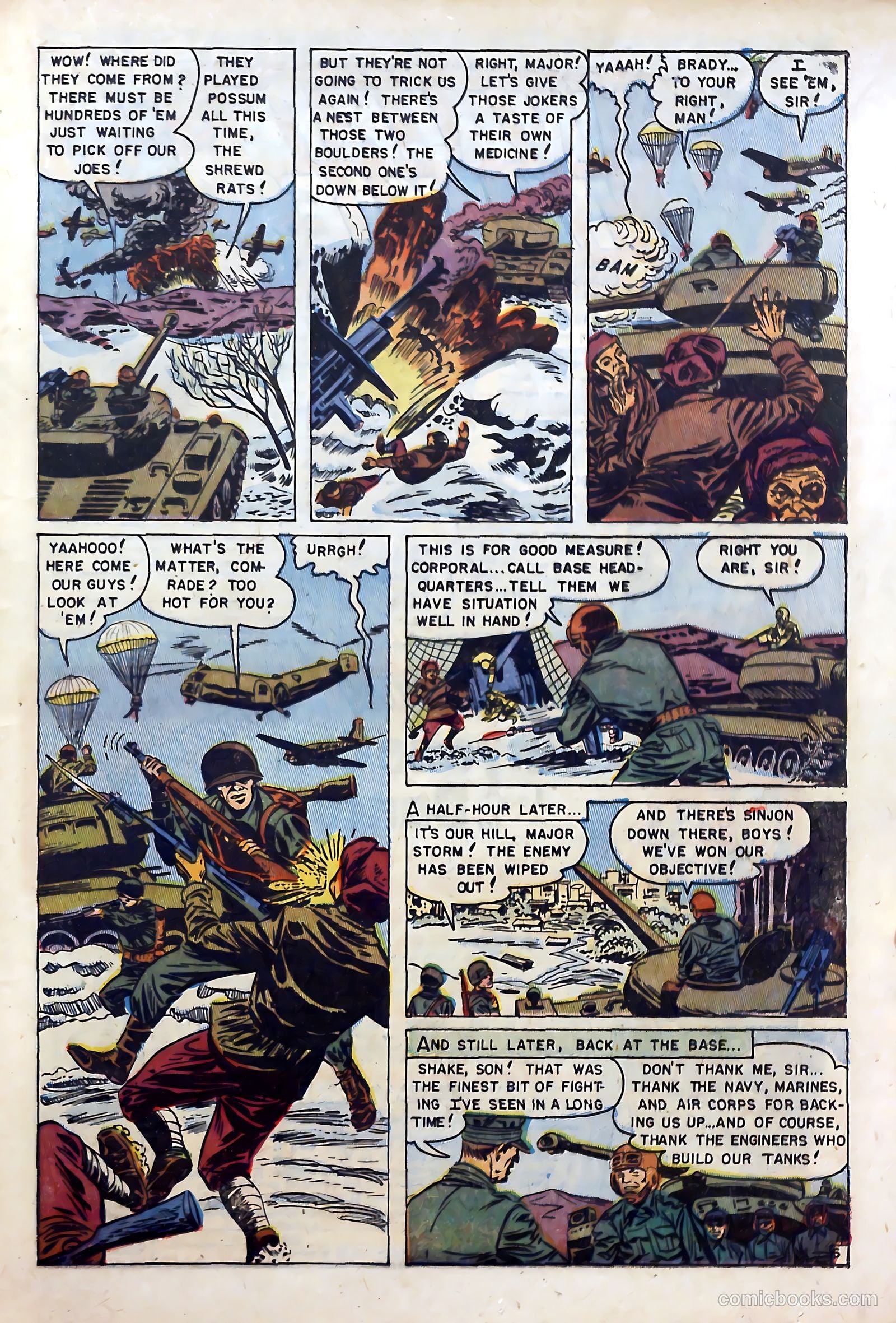 U.S. Tank Commandos #1 — page 25 of 36