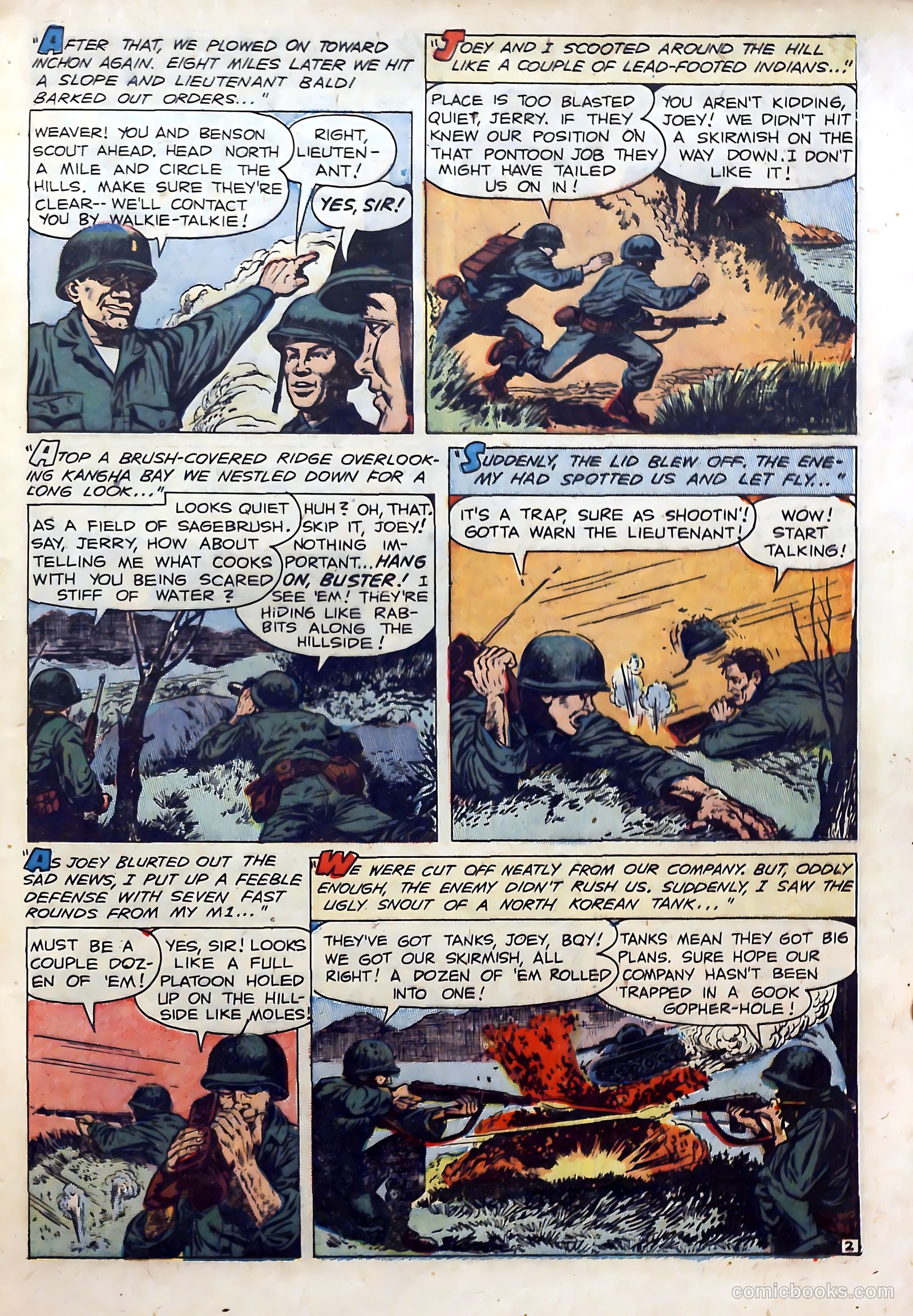 U.S. Tank Commandos #1 — page 29 of 36