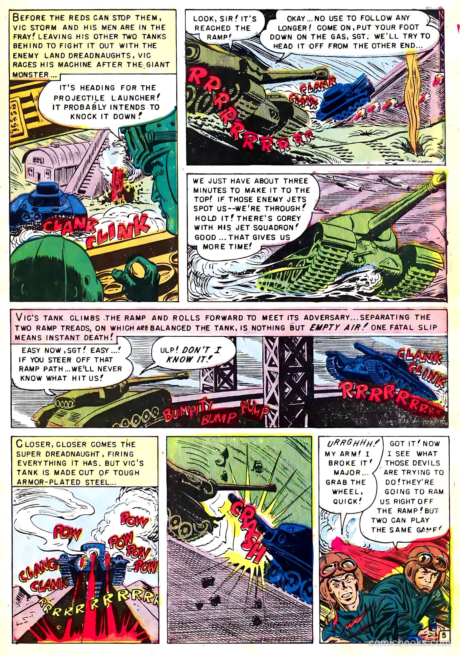 U.S. Tank Commandos #1 — page 7 of 36