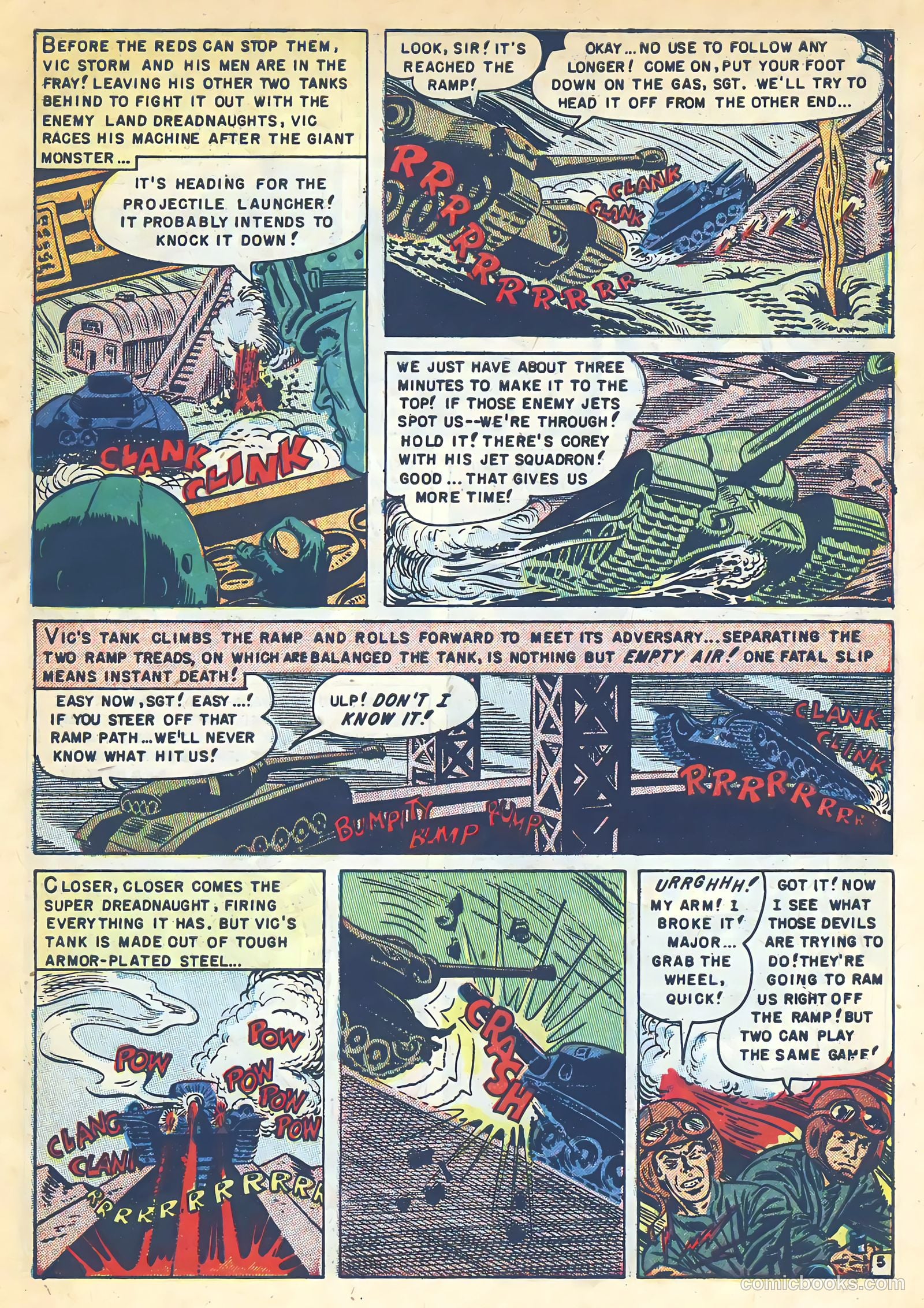 U.S. Tank Commandos #3 — page 7 of 36