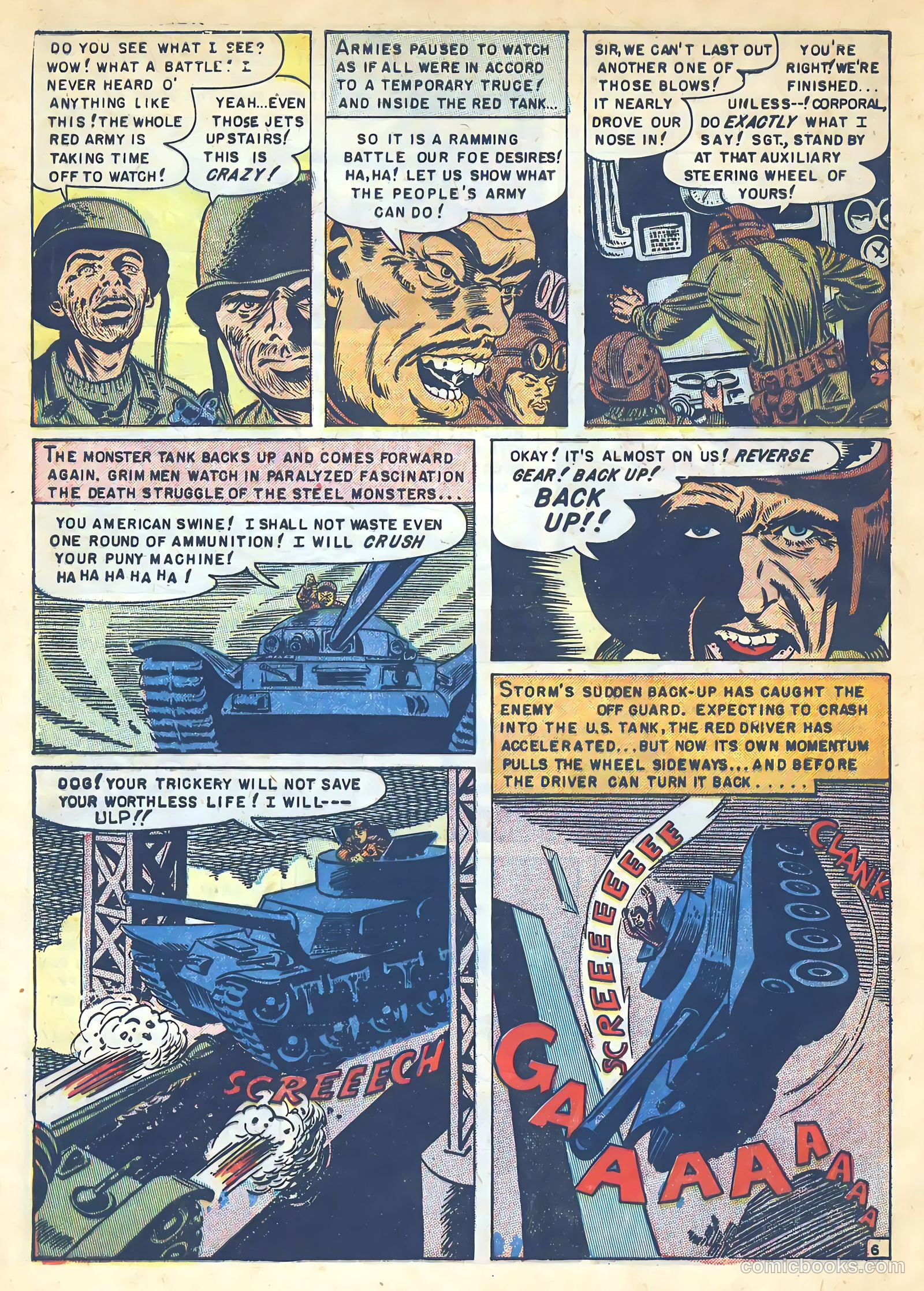 U.S. Tank Commandos #3 — page 8 of 36