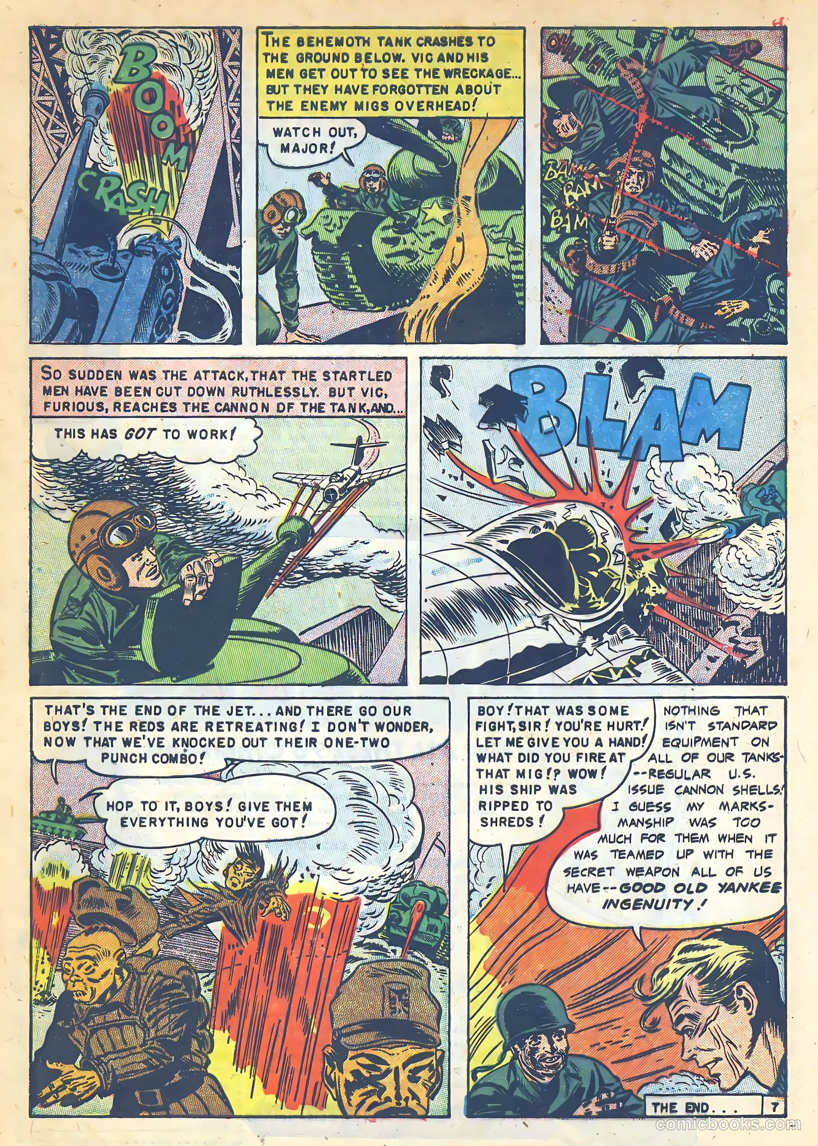 U.S. Tank Commandos #3 — page 9 of 36