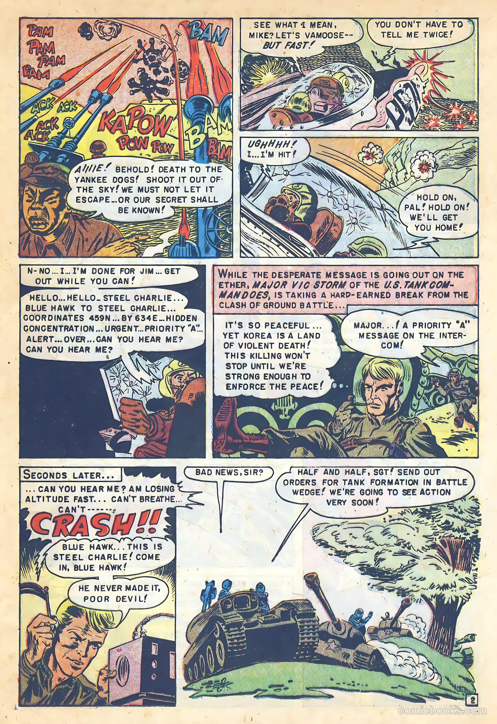 U.S. Tank Commandos #3 — page 13 of 36
