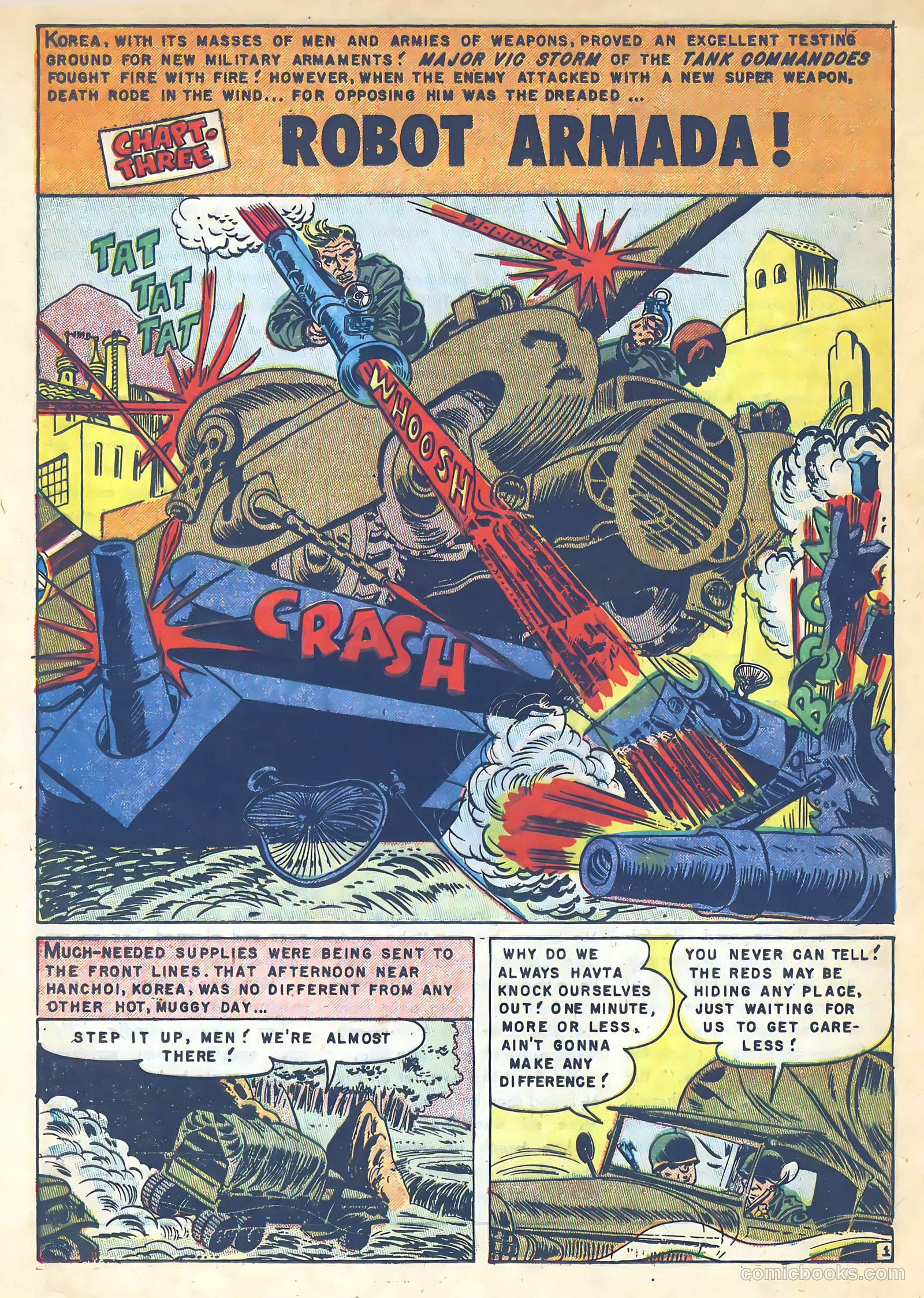 U.S. Tank Commandos #3 — page 20 of 36
