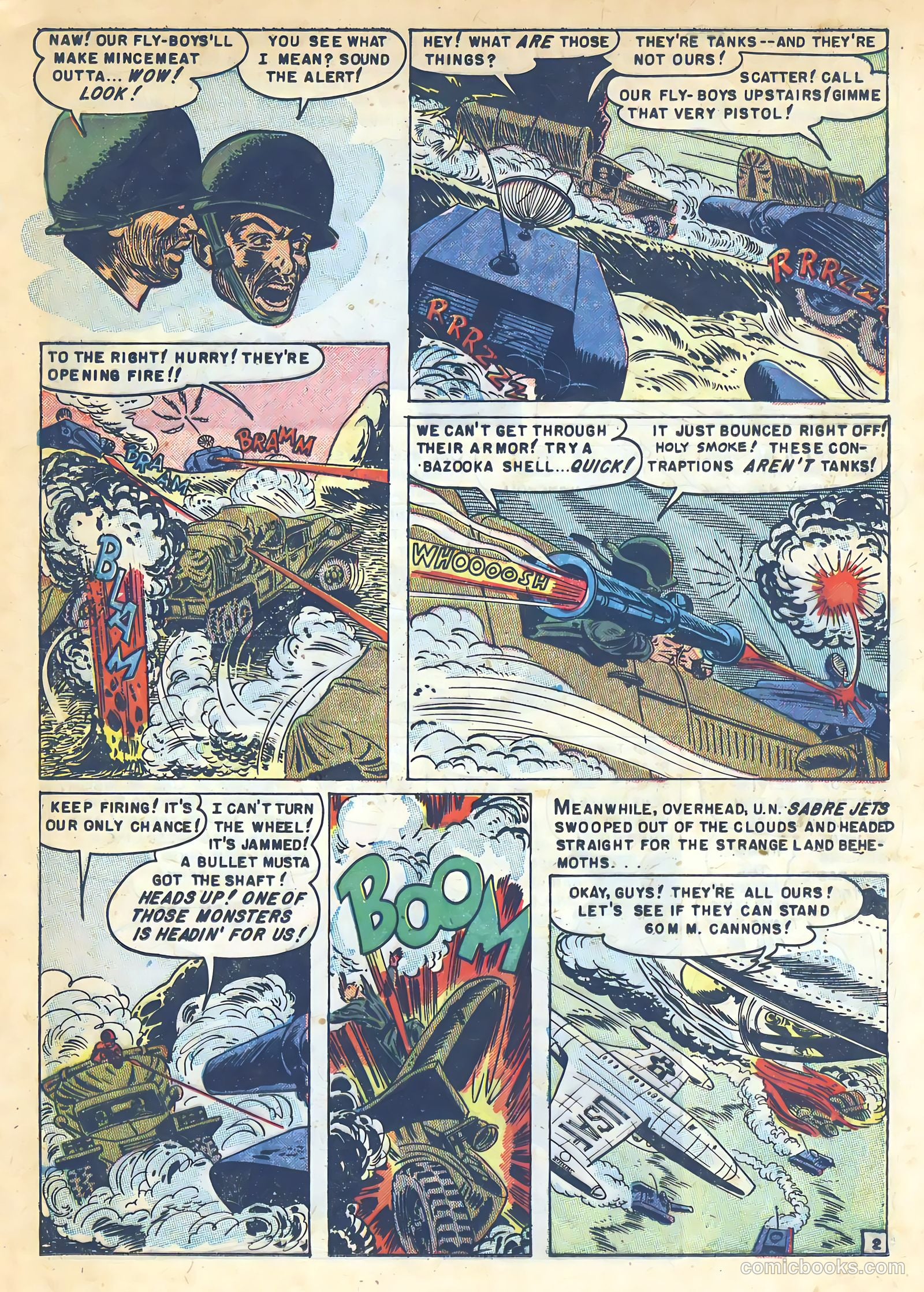 U.S. Tank Commandos #3 — page 21 of 36