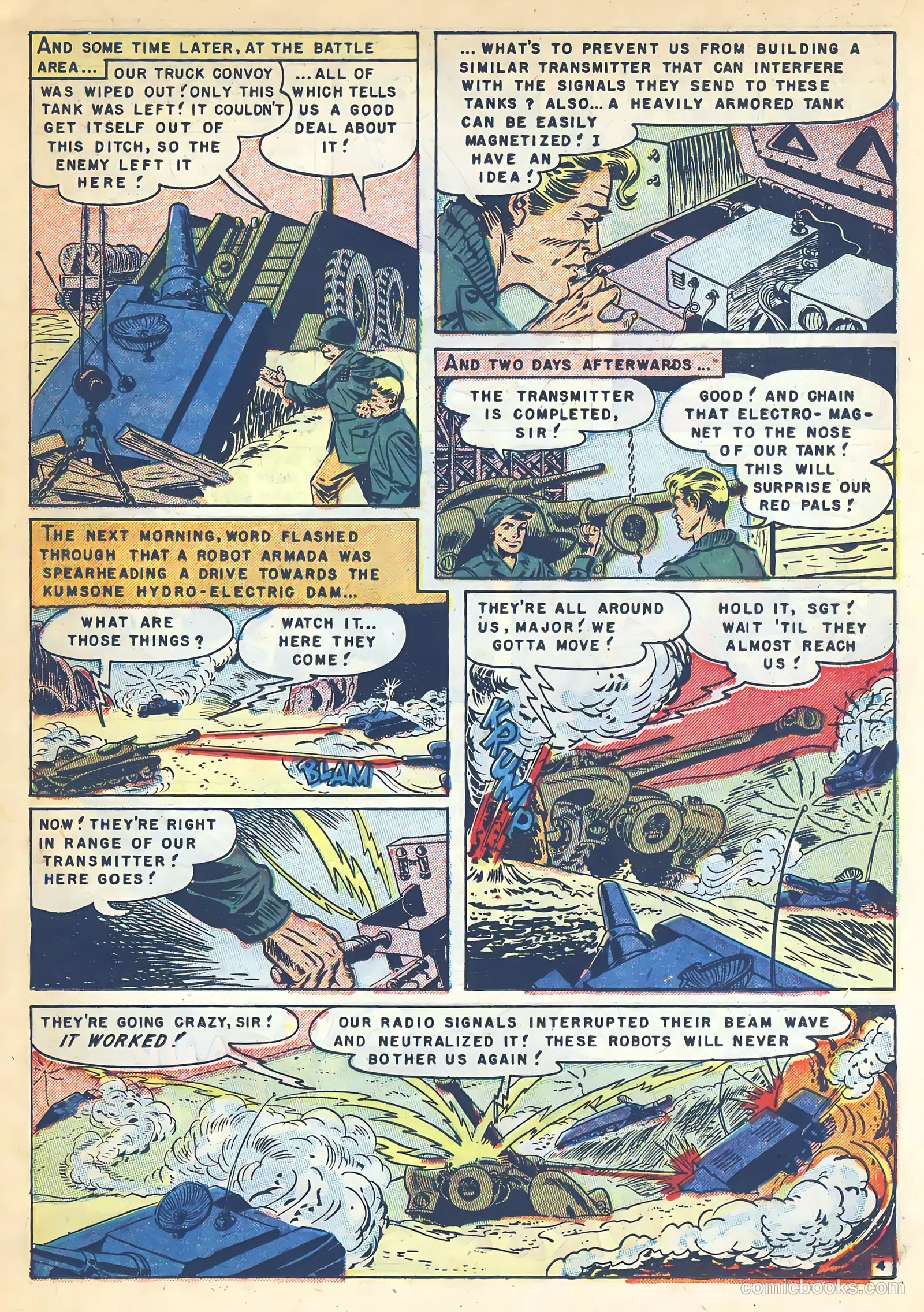 U.S. Tank Commandos #3 — page 23 of 36